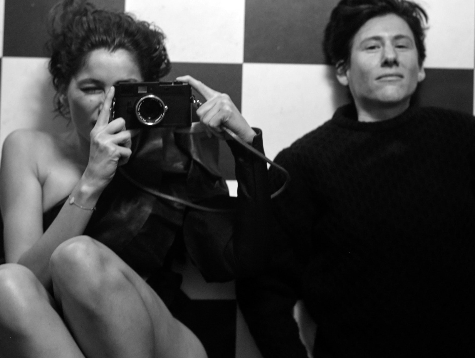 Collier Schorr, Laetitia with Leica, 2016