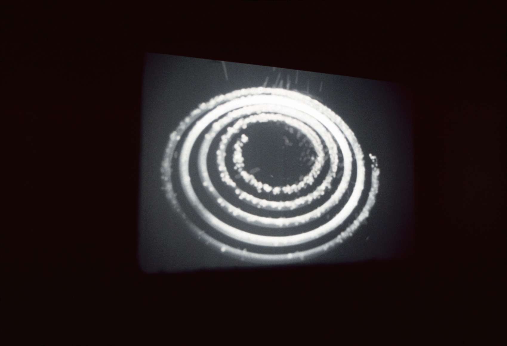 Rodney Graham, Coruscating Cinnamon Granules, 1996, Installation view: 303 Gallery, 2001