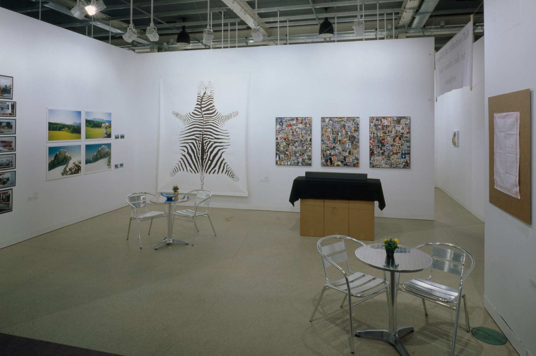 Hans-Peter Feldmann, Installation view: Art Basel | 303 Gallery, 2004