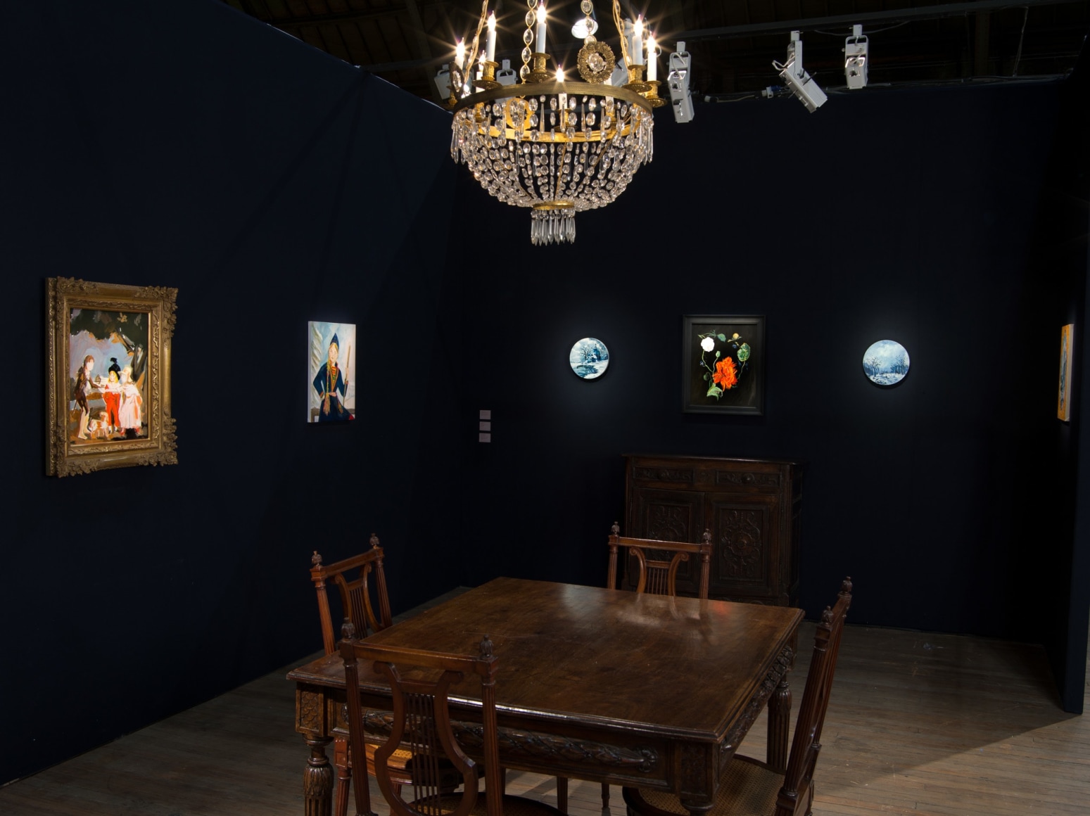 Karen Kilimnik, Installation view: ADAA: The Art Show. 2013
