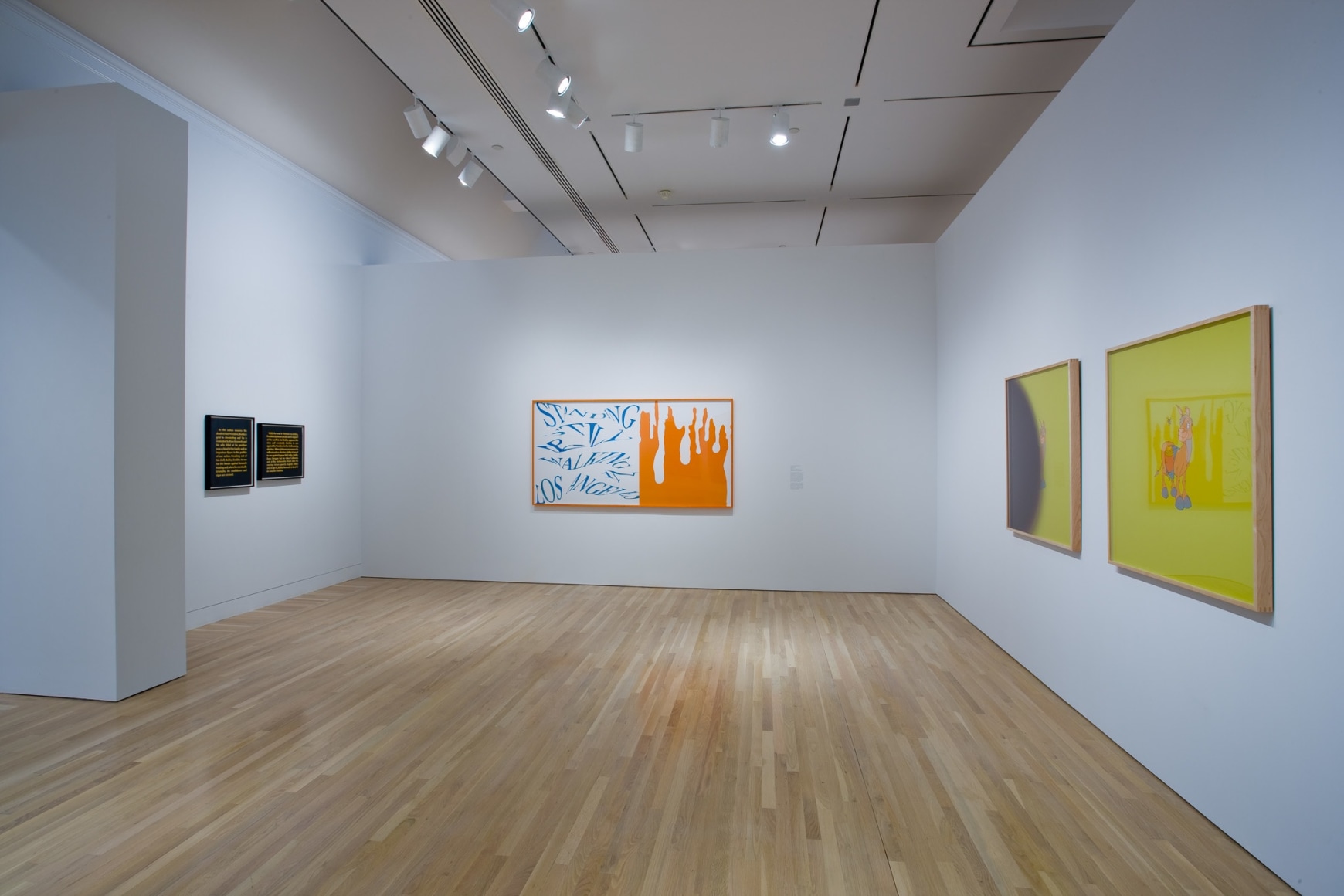 Larry Johnson, Installation view: Hammer Museum, Los Angeles, 2009