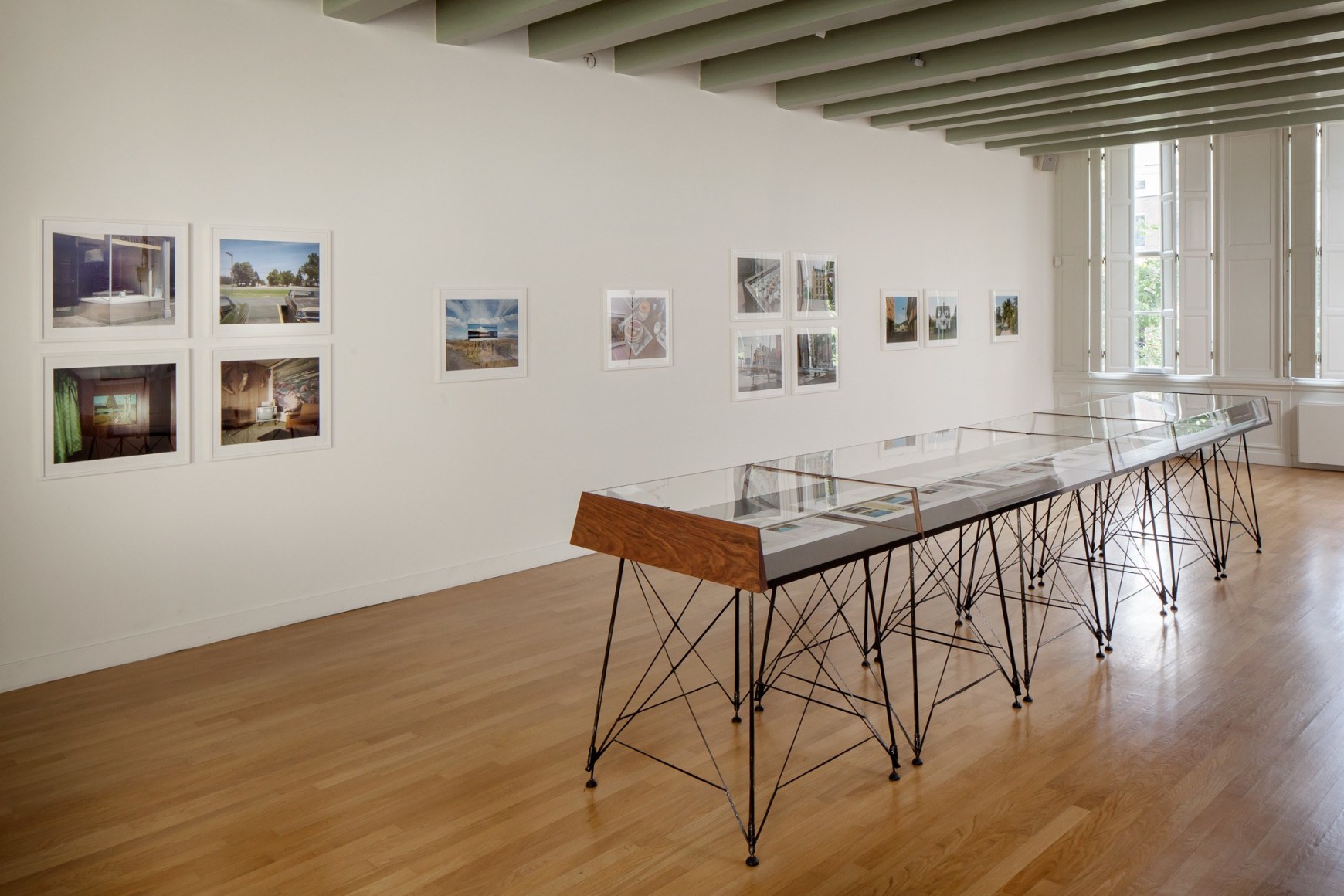 Installation view: Stephen Shore: Retrospective, Huis Marseille, 2016