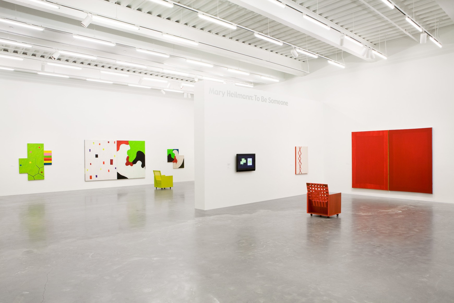 Mary Heilmann, "To Be Someone," New Museum, New York, 2008