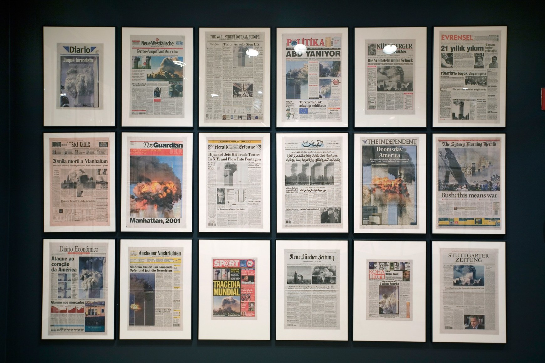 Hans-Peter Feldmann, 9/12 Front Page, ICP, 2008