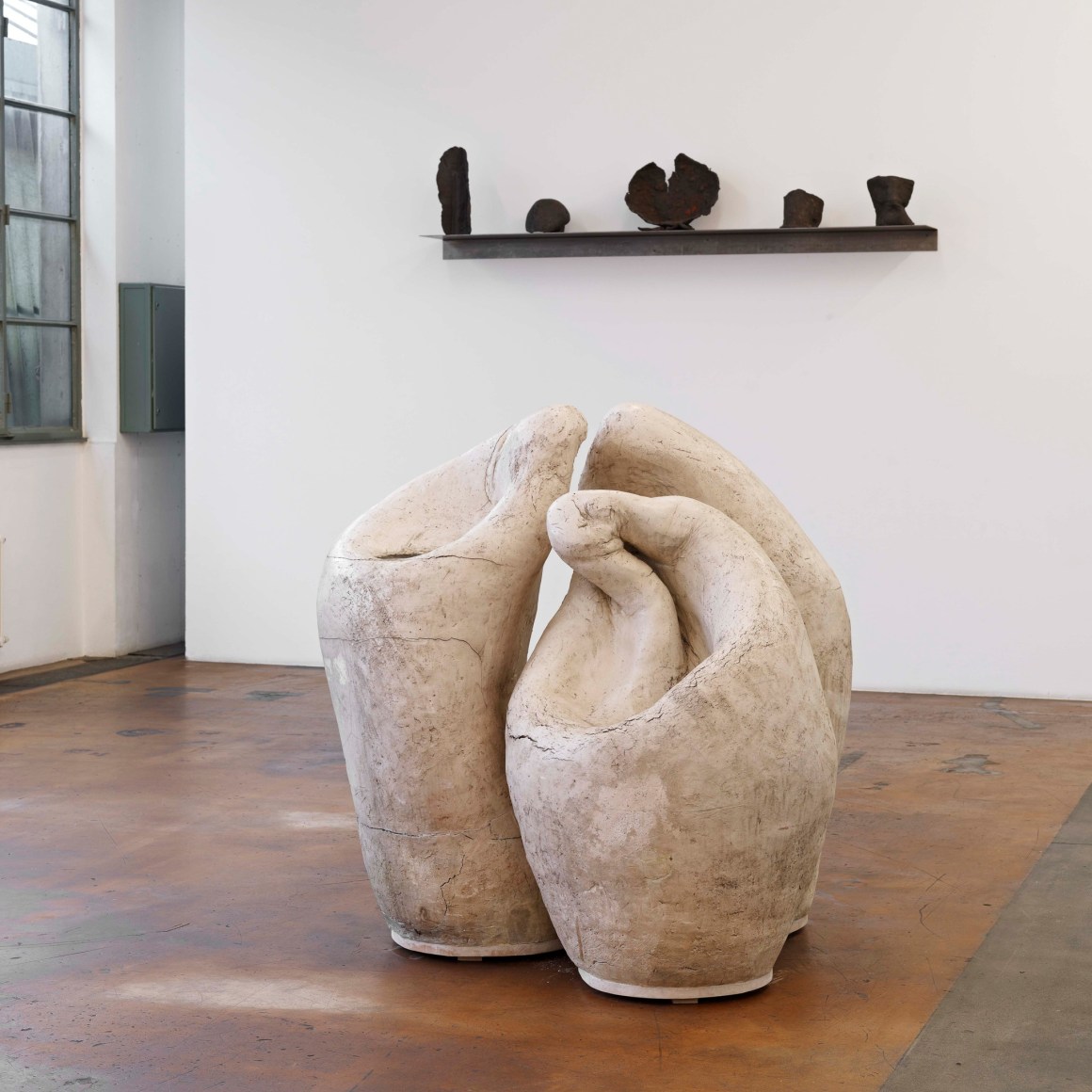 Installation view: Katinka Bock, 40 Räuber, MAMCO, Genève, 2013, Photo: Ilmari Kalkkinen