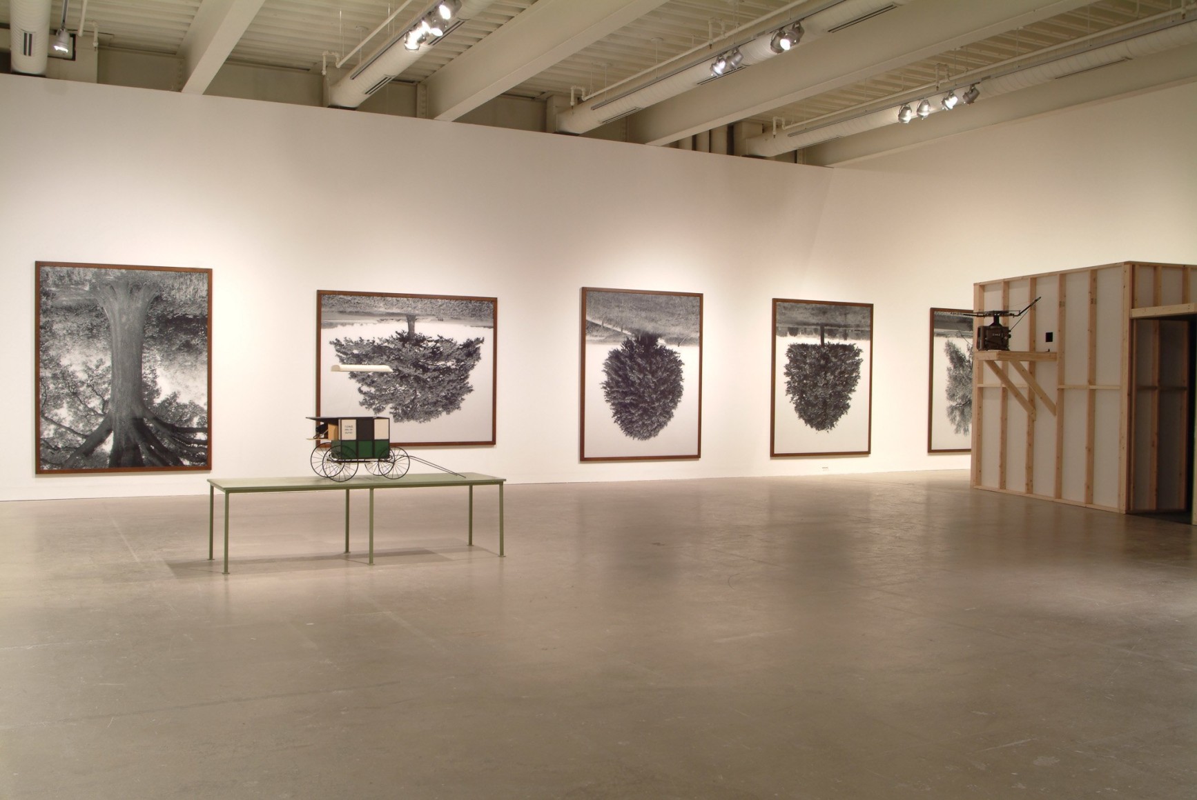 Rodney Graham, A Little Thought: Installation view: ICA, Philadelphia, 2005