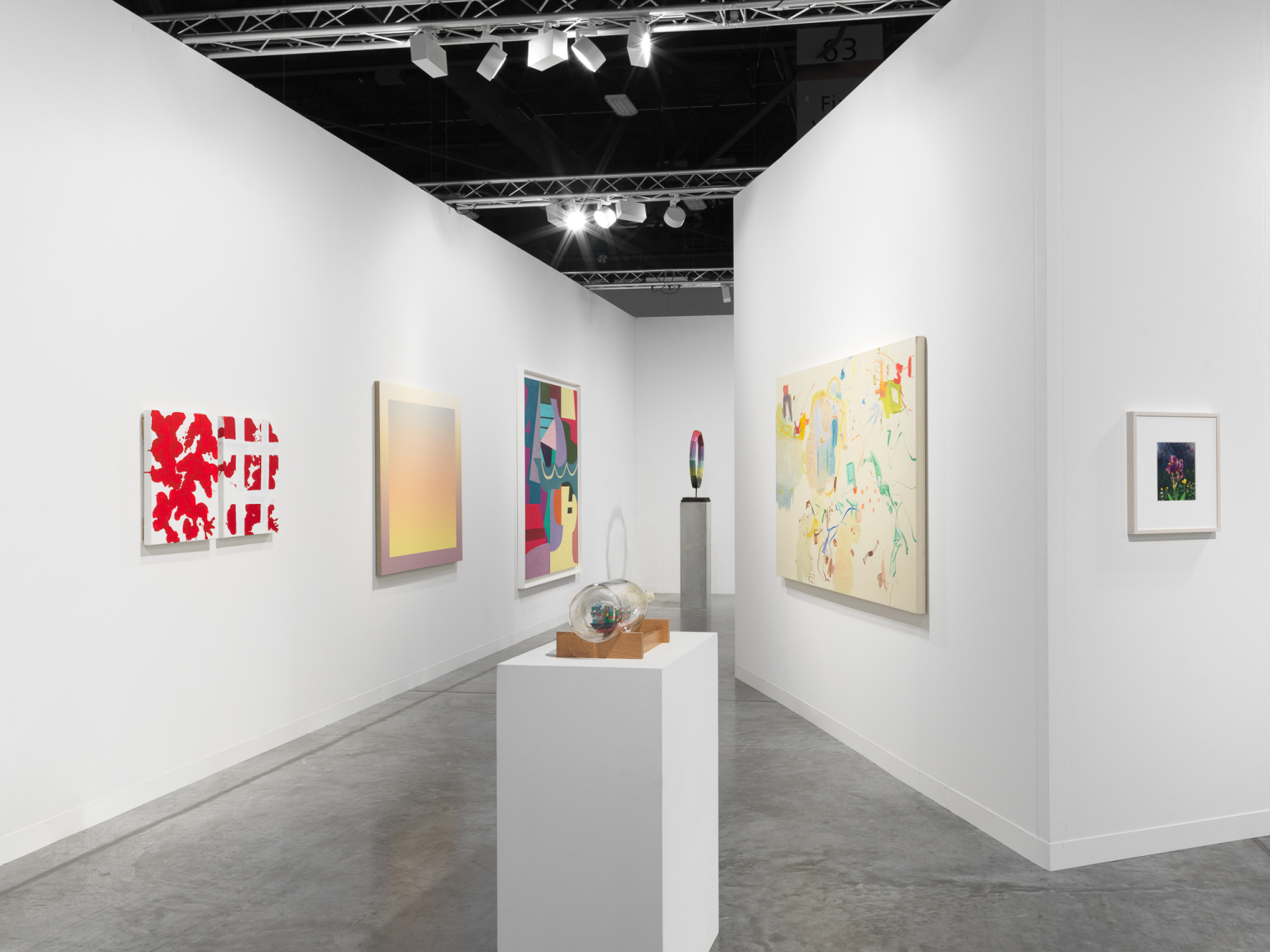 Installation view: Art Basel Miami Beach, 2022, Miami Beach Convention Center, 303 Gallery, Booth G21. Photo: Dan Bradica