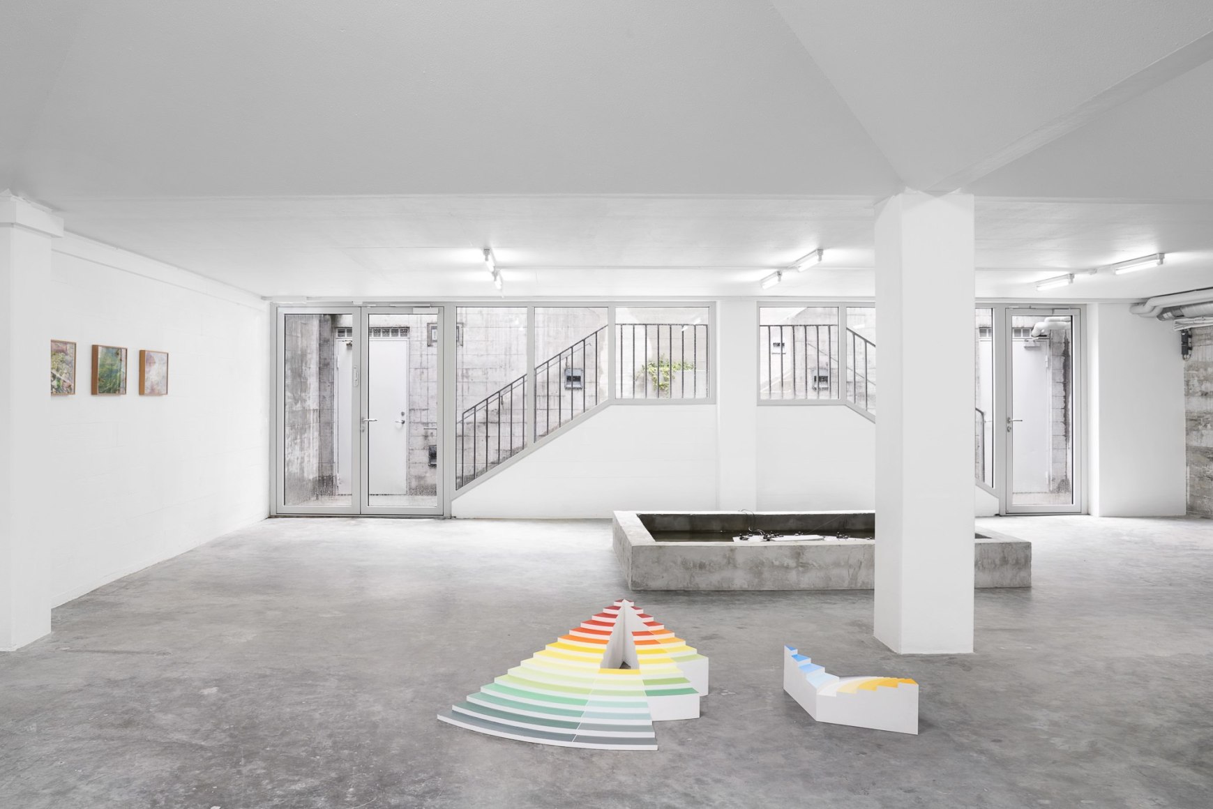 Marina Pinsky, Installation view:
Undertow,
Simian, Copenhagen, 2021. Photo: GRAYSC