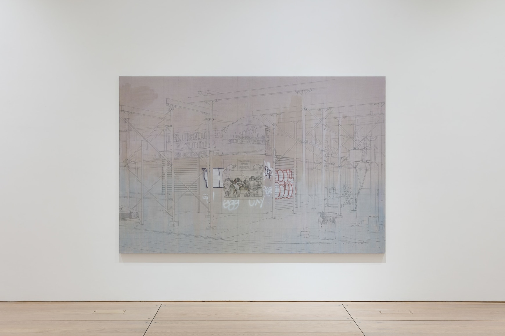 Installation view: Esteban Jefferson, May 25, 2020, Goldsmiths CCA, London, Oct, 7 2023 - Jan 14, 2024.