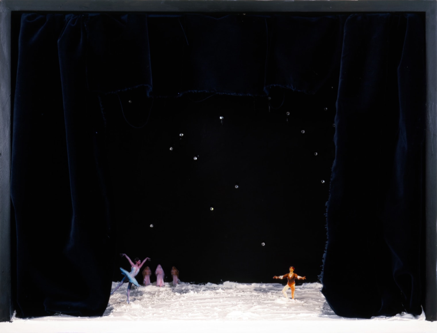 Karen Kilimnik, The Black Swan Queen of the Night, 2001