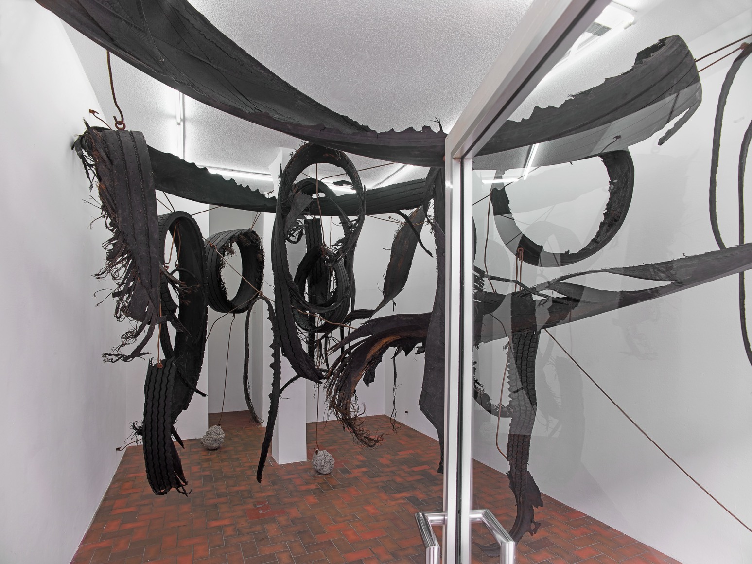 Installation view: Mike Nelson, A52, CAPRI, Düsseldorf, 2017