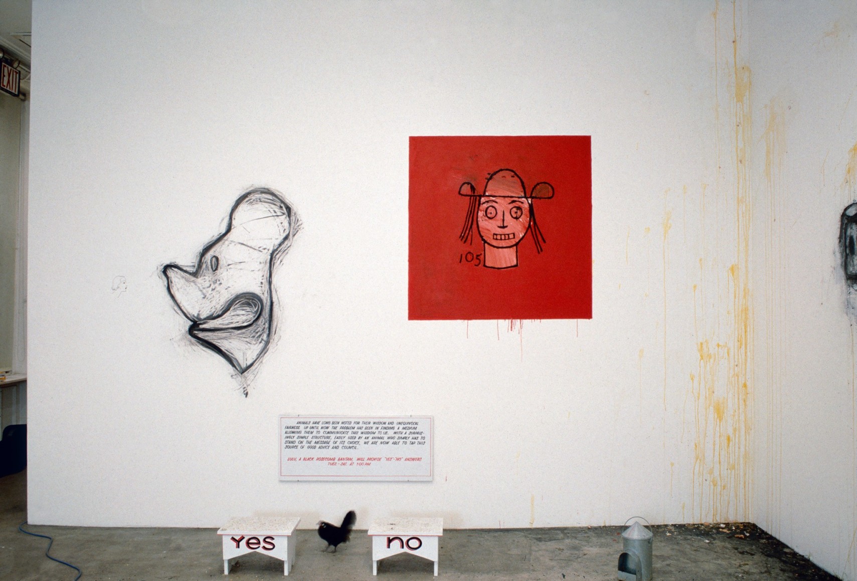 Installation view, One Leading To Another
