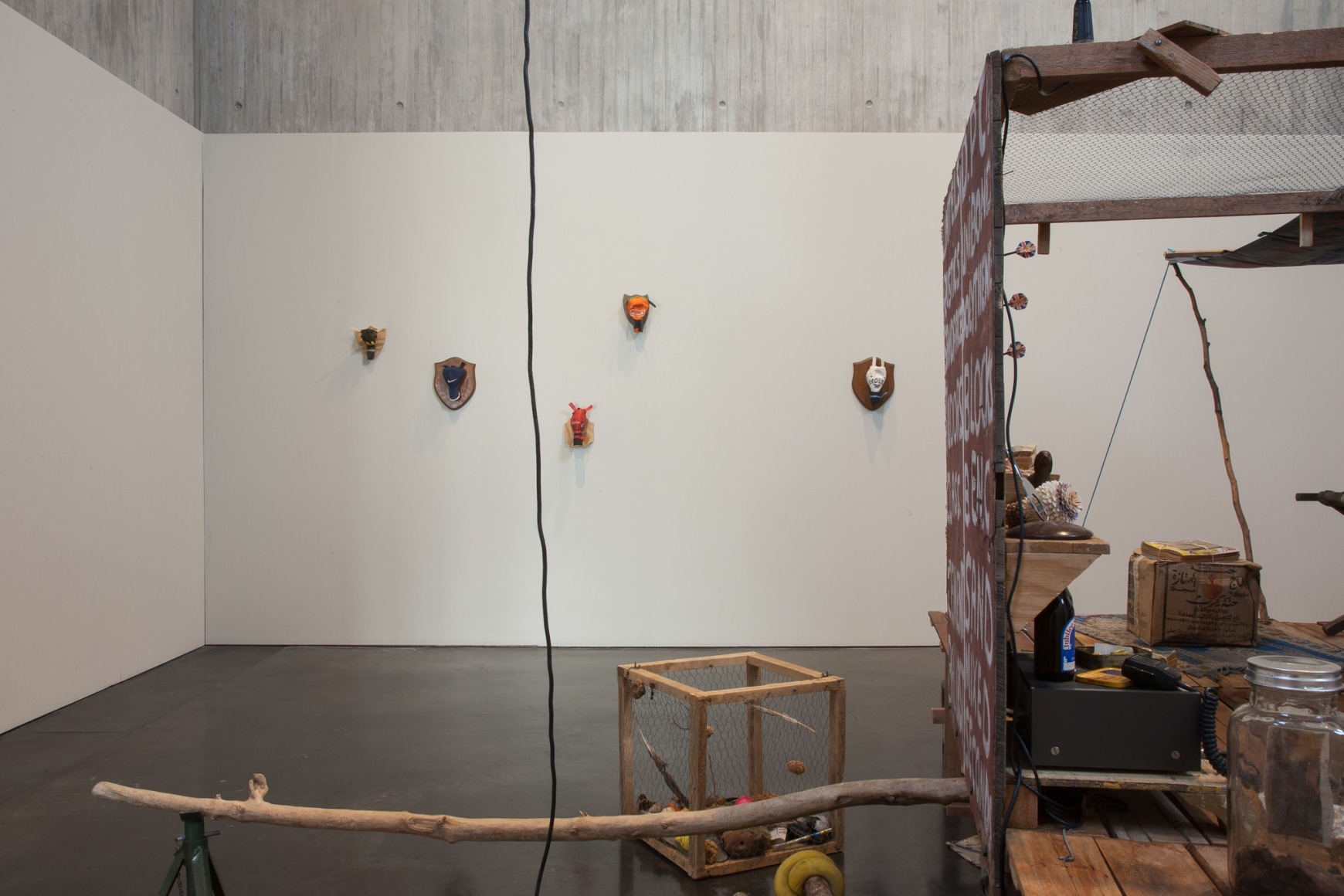 Mike Nelson, Lionheart, Installation view, The New Art Gallery Walsall, 2018.