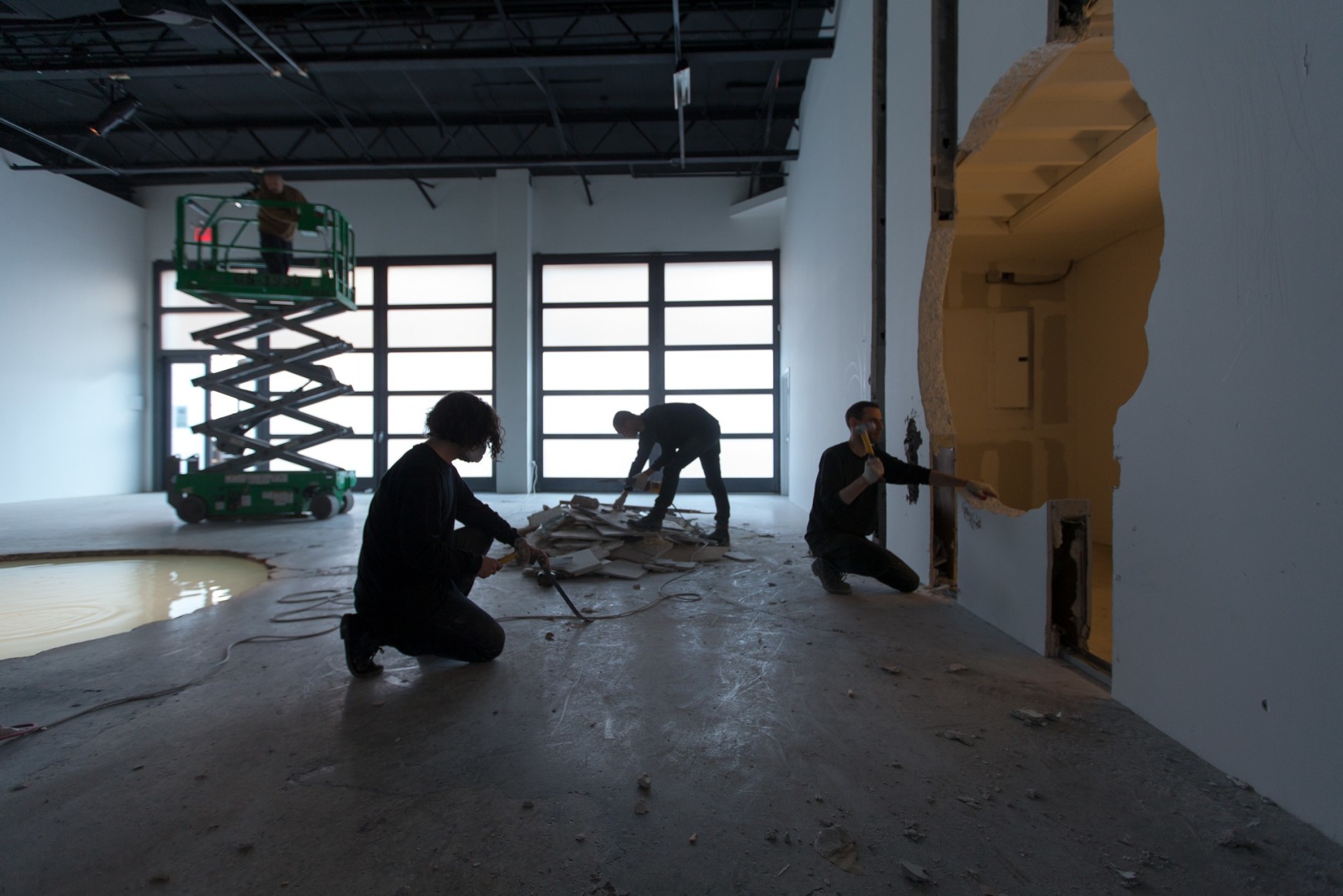Doug Aitken, Installation view: 100 YRS (part 2), 2013, 303 Gallery