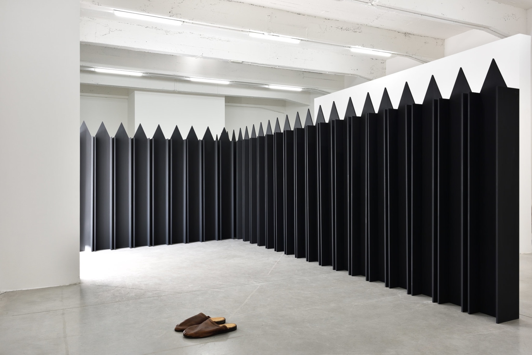 Valentin Carron Installation view: Zéro Virgule Nul, Le Consortium, Dijon, 2020