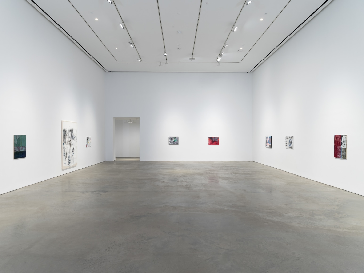 Installation view: Nick Mauss, 303 Gallery, New York, 2020. Photo: John Berens