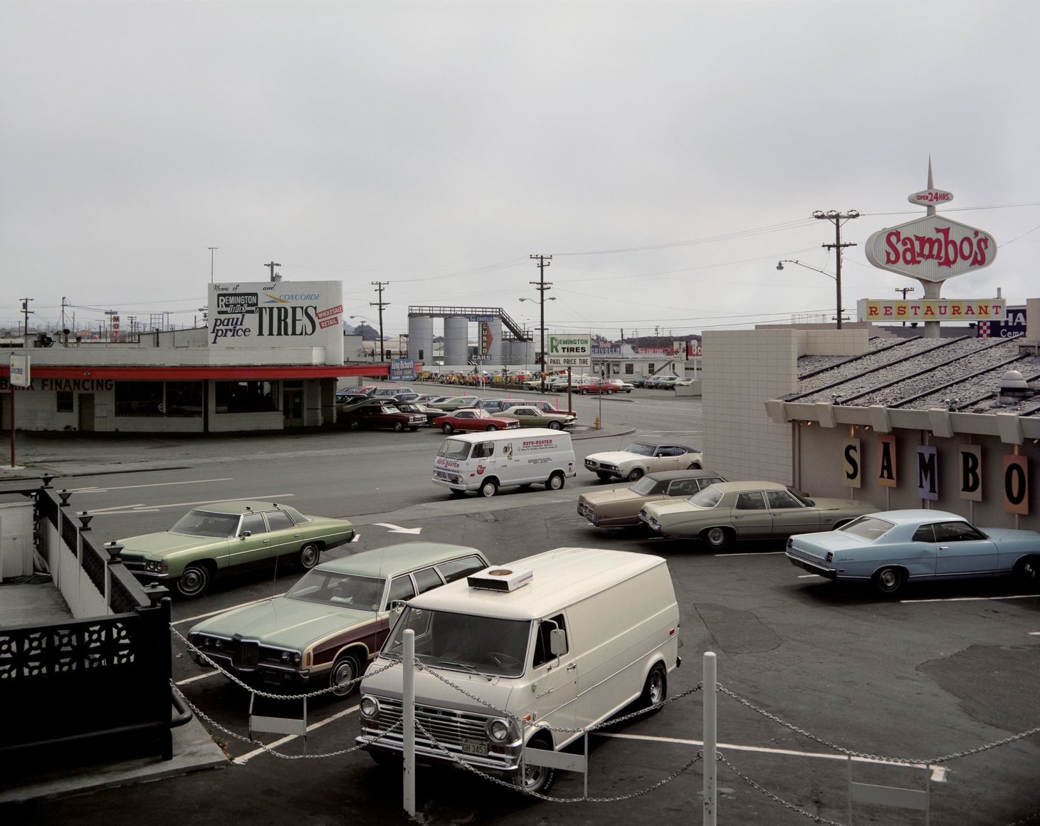 Stephen Shore, Sambo's, US 101, Eureka, California, July 29, 1973