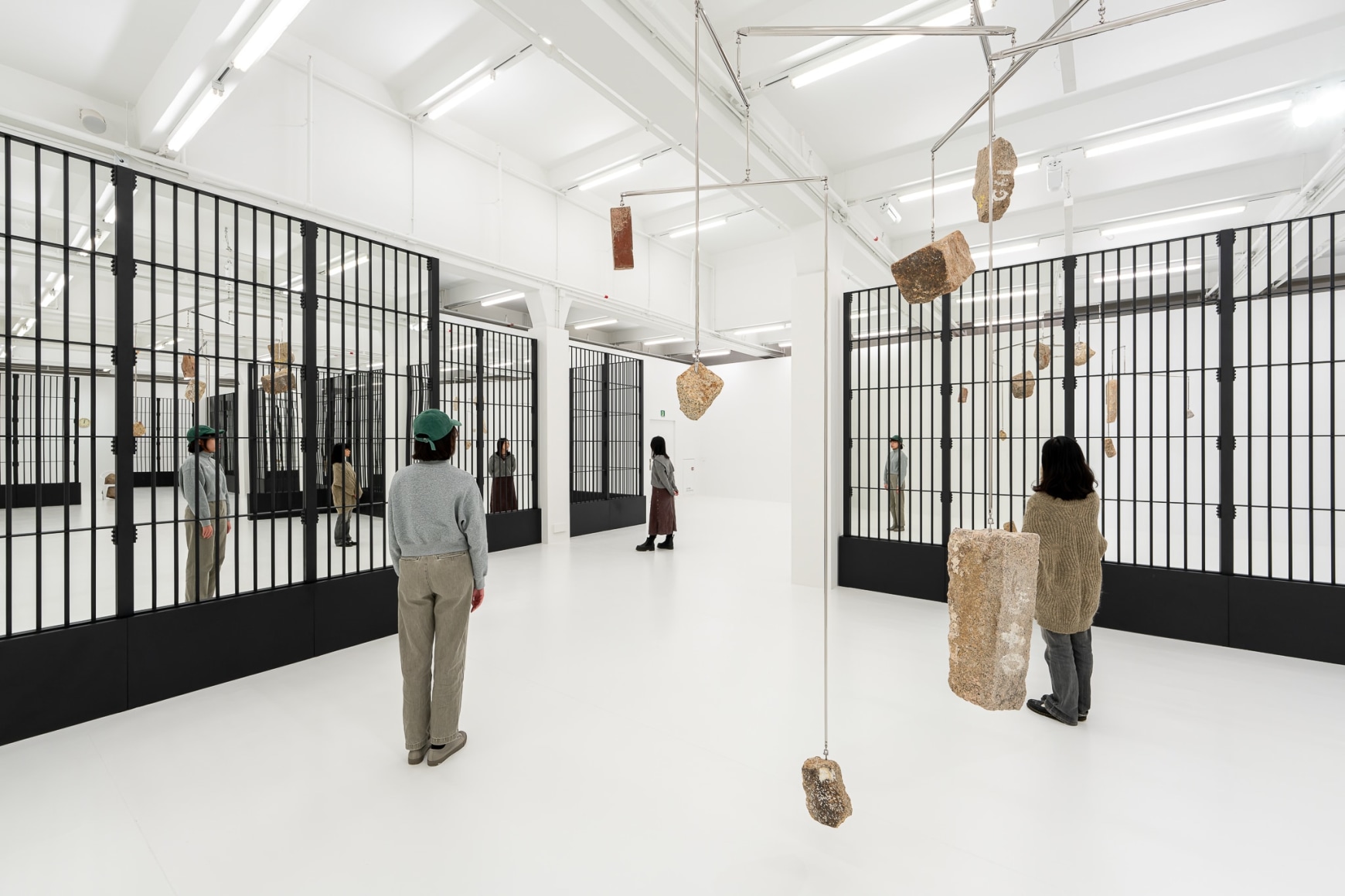 Alicja Kwade, Pretopia, Tai Kwun Contemporary, Hong Kong, China, Jan 10 - April 6, 2025, Courtesy of the artist and Tai Kwun Contemporary, installation view by Jimmy Ho.