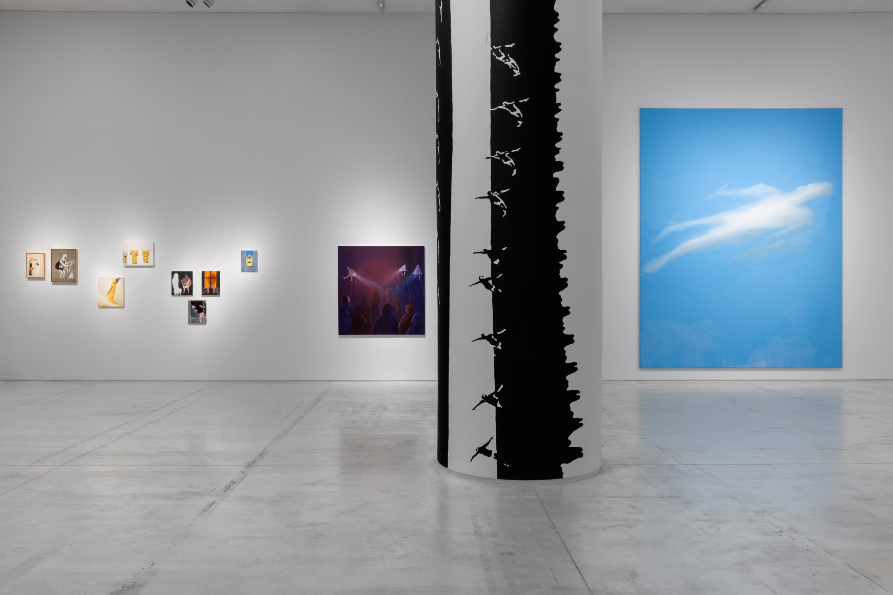 Installation views: Tala Madani, Shitty Disco, June 13 – November 10, 2024, National Museum of Contemporary Art Athens, Greece. Photography: Paris Tavitian