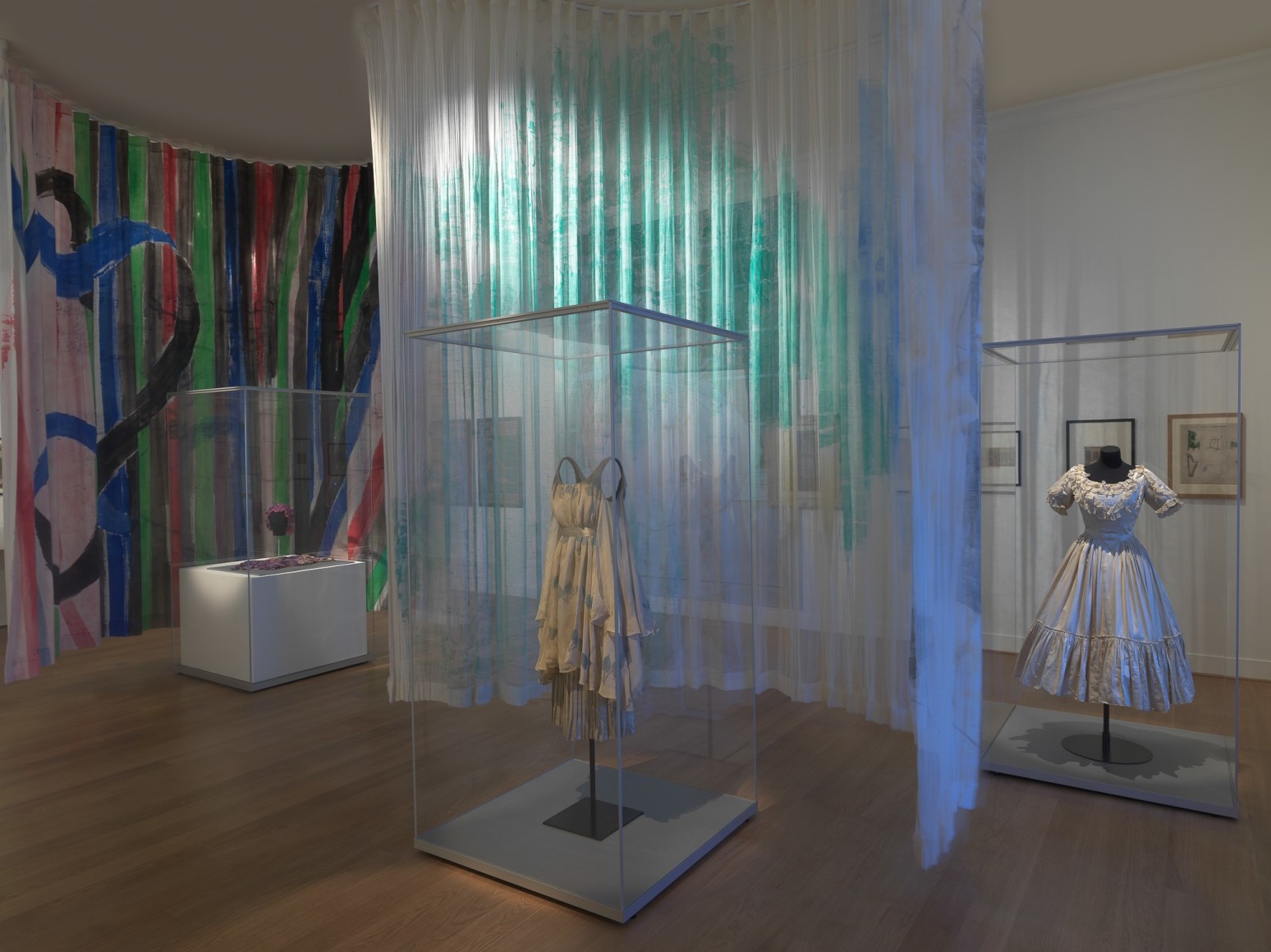 Nick Mauss, Installation view: Designing Dreams: A Celebration of Leon Bakst, Nouveau Mus&eacute;e National de Monaco, 2016