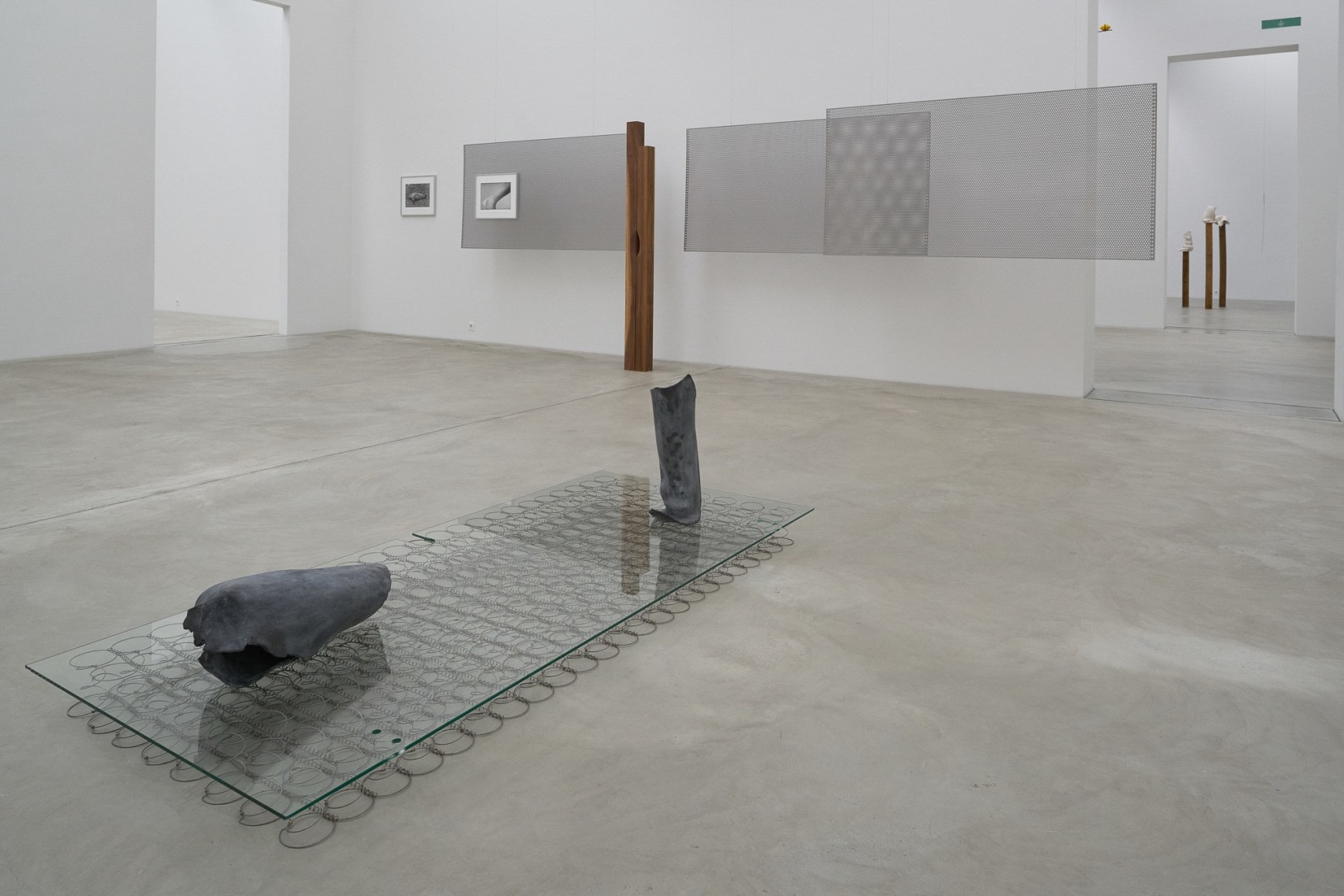Installation view: Katinka Bock - Sonar / Tomorrow’s Sculpture