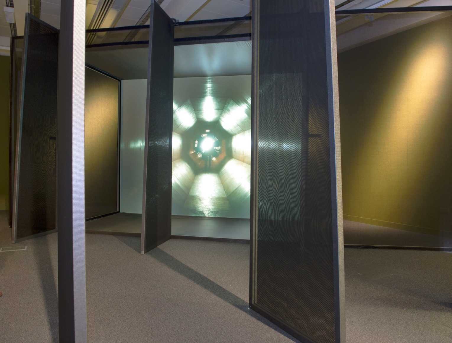 Jane and Louise Wilson, Installation view: Undead Sun, Imperial War Museum, London, 2014