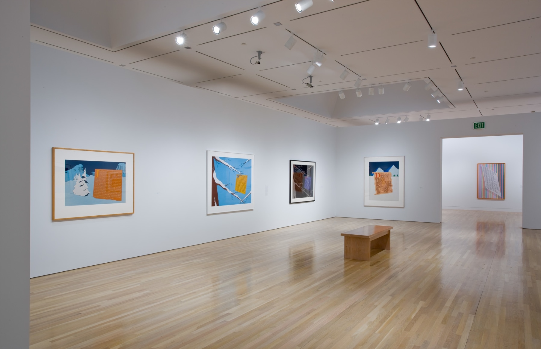 Larry Johnson, Installation view: Hammer Museum, Los Angeles, 2009
