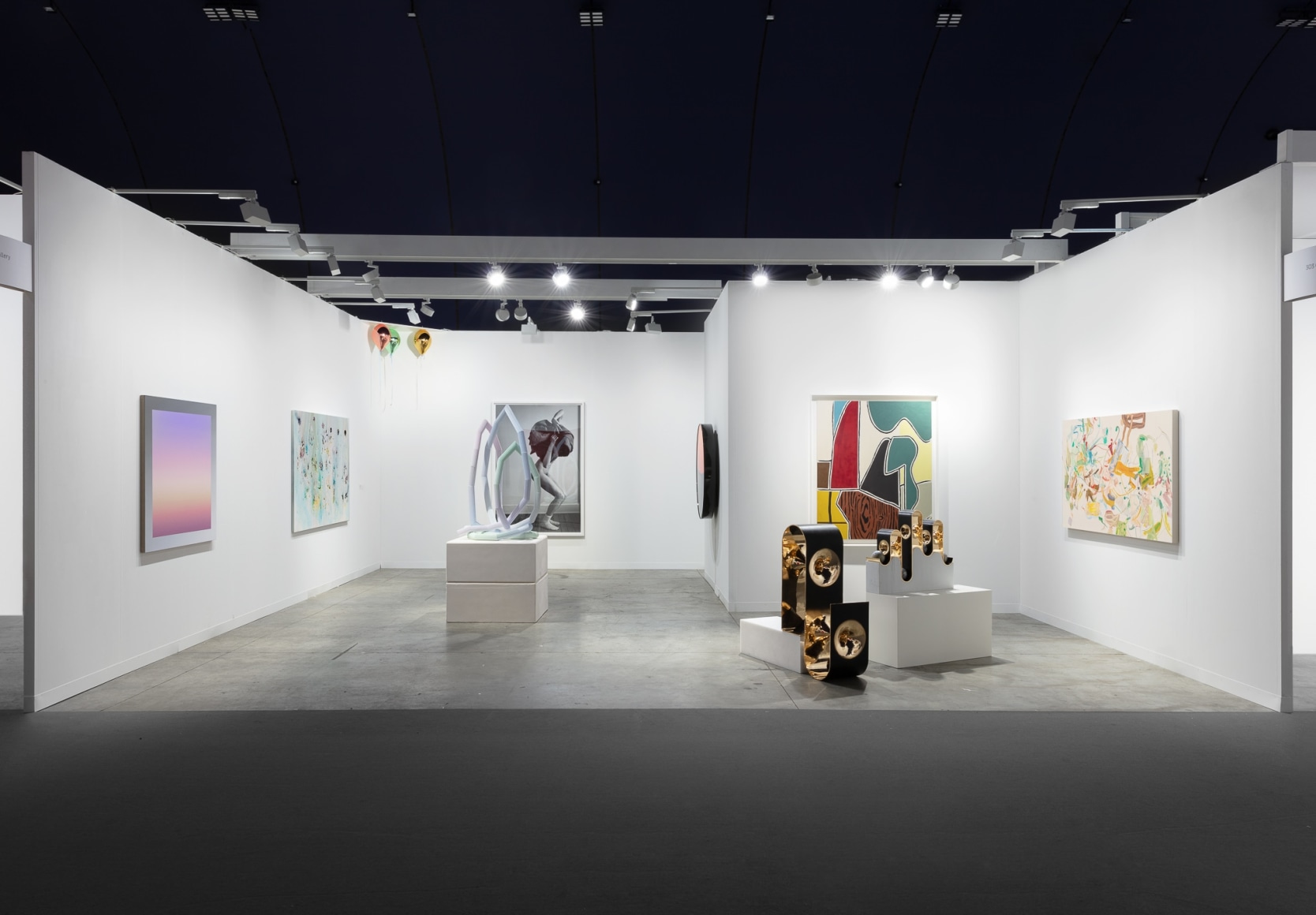 Installation view: Paris+ Par Art Basel, 2022,&nbsp;Grand Palais &Eacute;ph&eacute;m&egrave;re,&nbsp;303 Gallery, Booth A14. Photo:&nbsp;Sebastiano Pellion di Persano