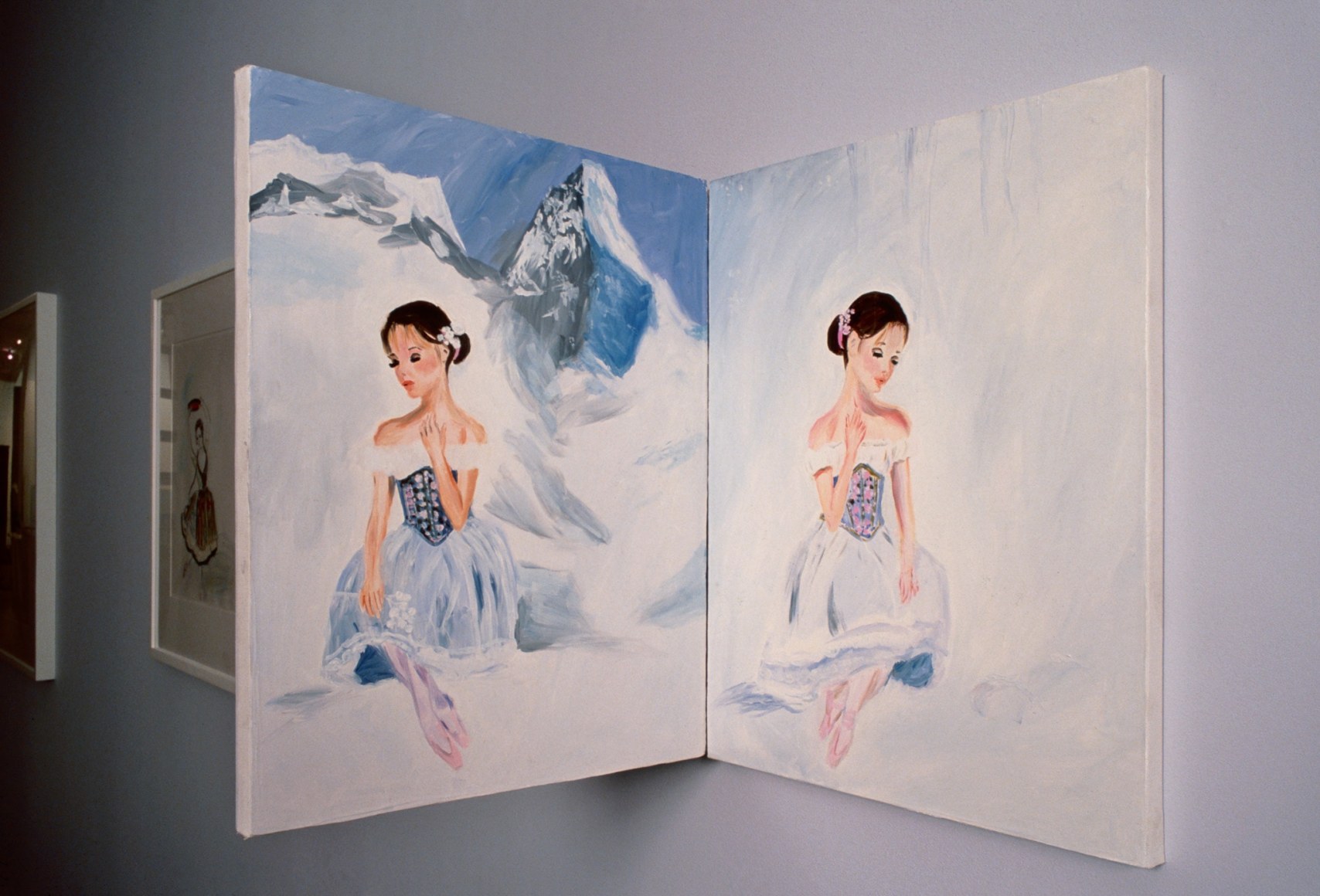 Karen Kilimnik, Installation view: 303 Gallery, New York, 2001