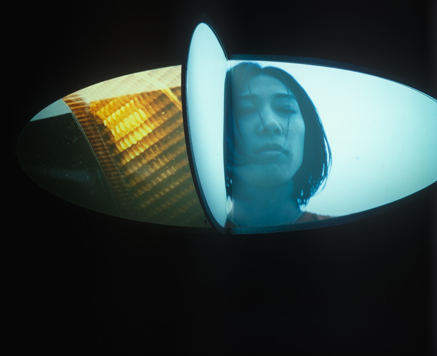 Doug Aitken, new skin, 2002, Installation view: 303 Gallery, 2002