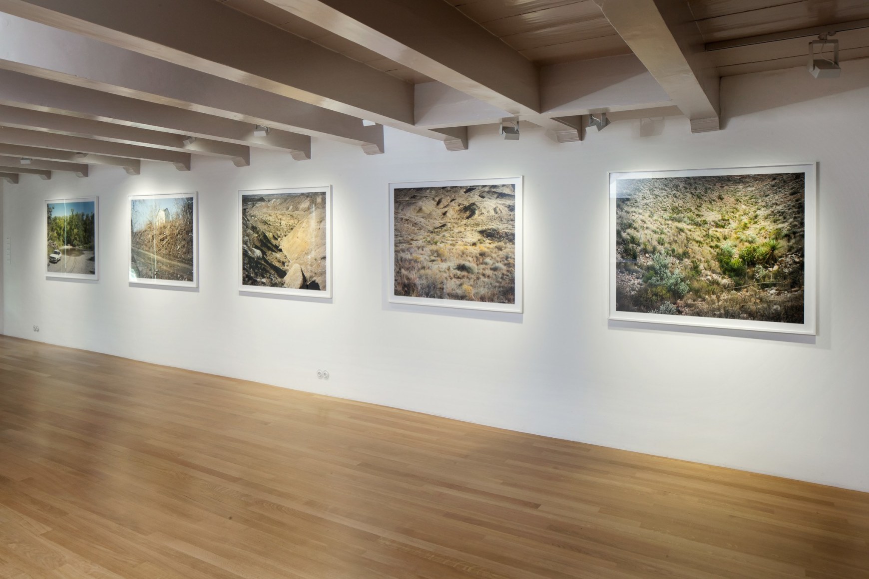 Installation view: Stephen Shore: Retrospective, Huis Marseille, 2016