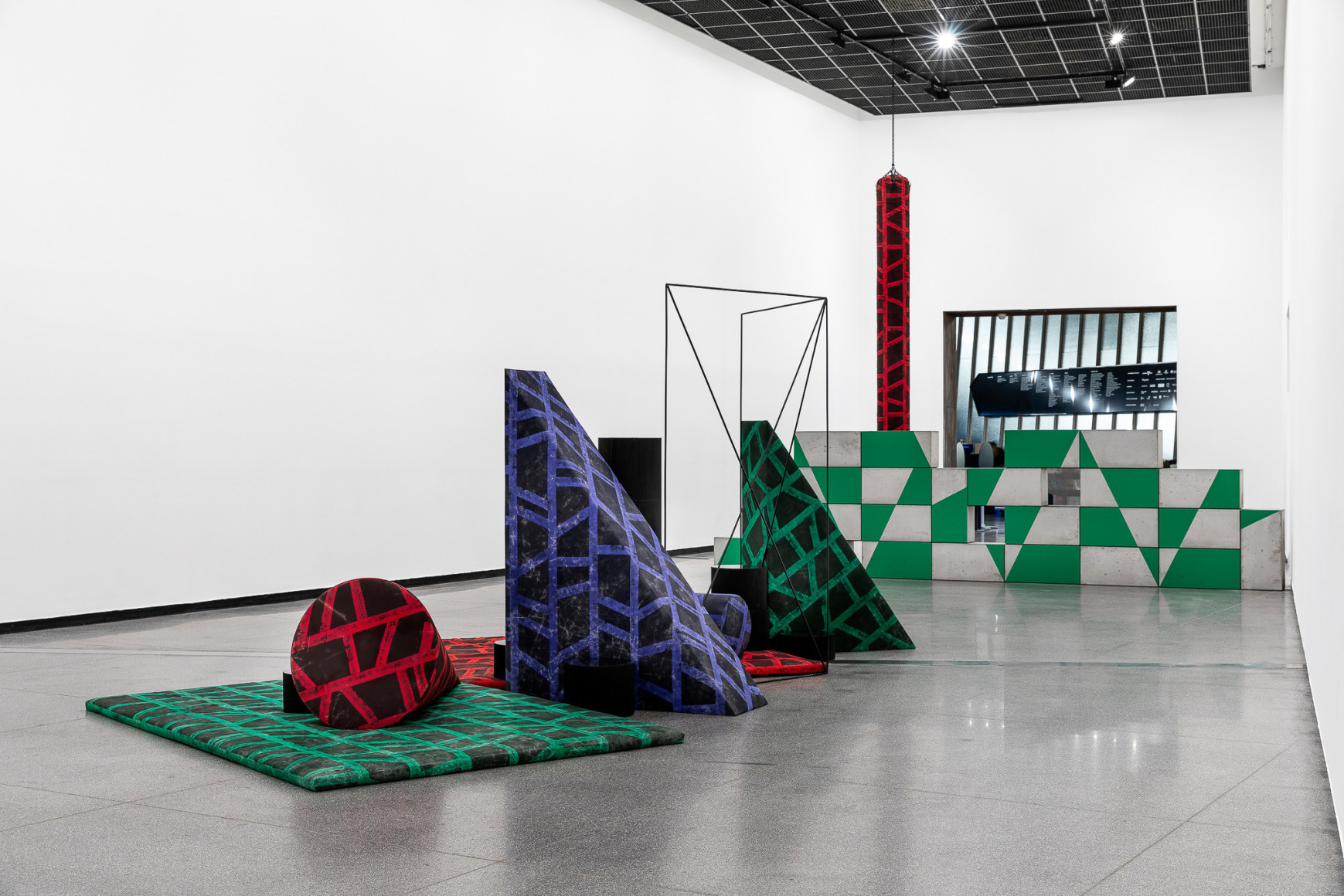 Eva Rothschild, Installation view: Kosmos, Australian Centre For Contemporary Art, Melbourne, 2018