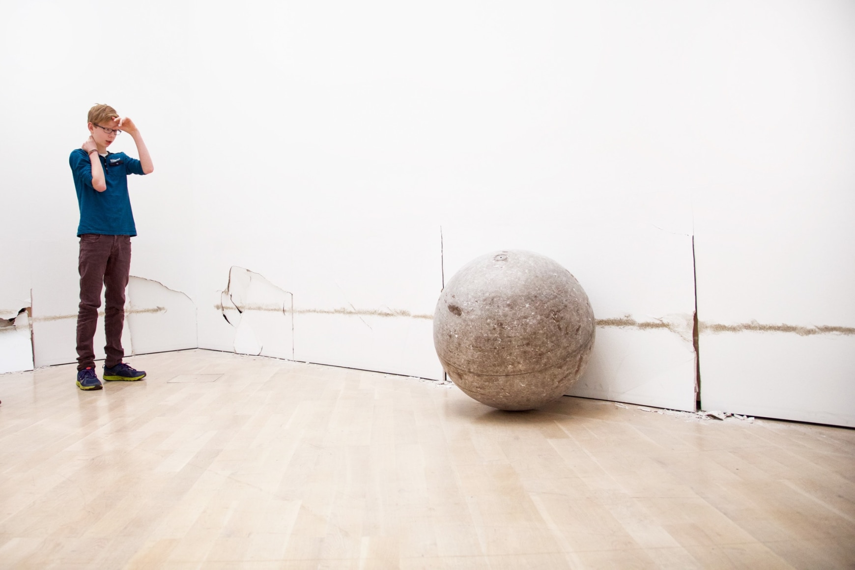 Jeppe Hein, This Way, Kunstmuseum Wolfsburg, 2015