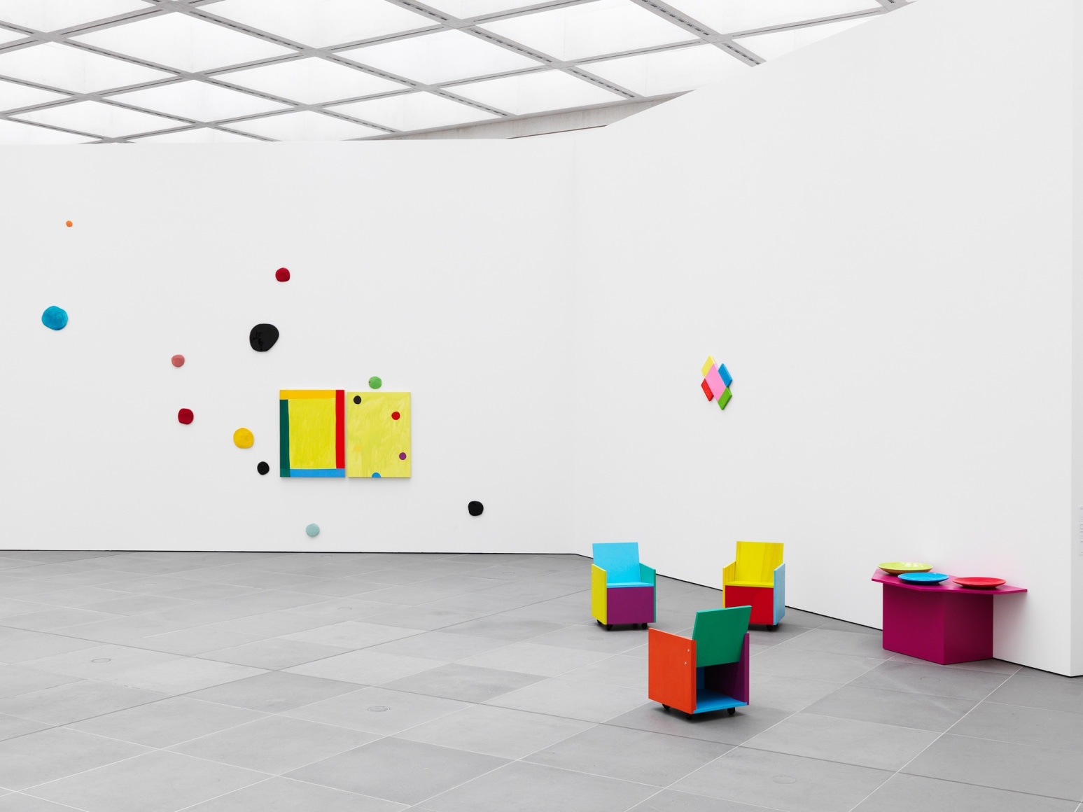 Mary Heilmann, Good Vibrations, 2013, Neues Museum Nürnberg