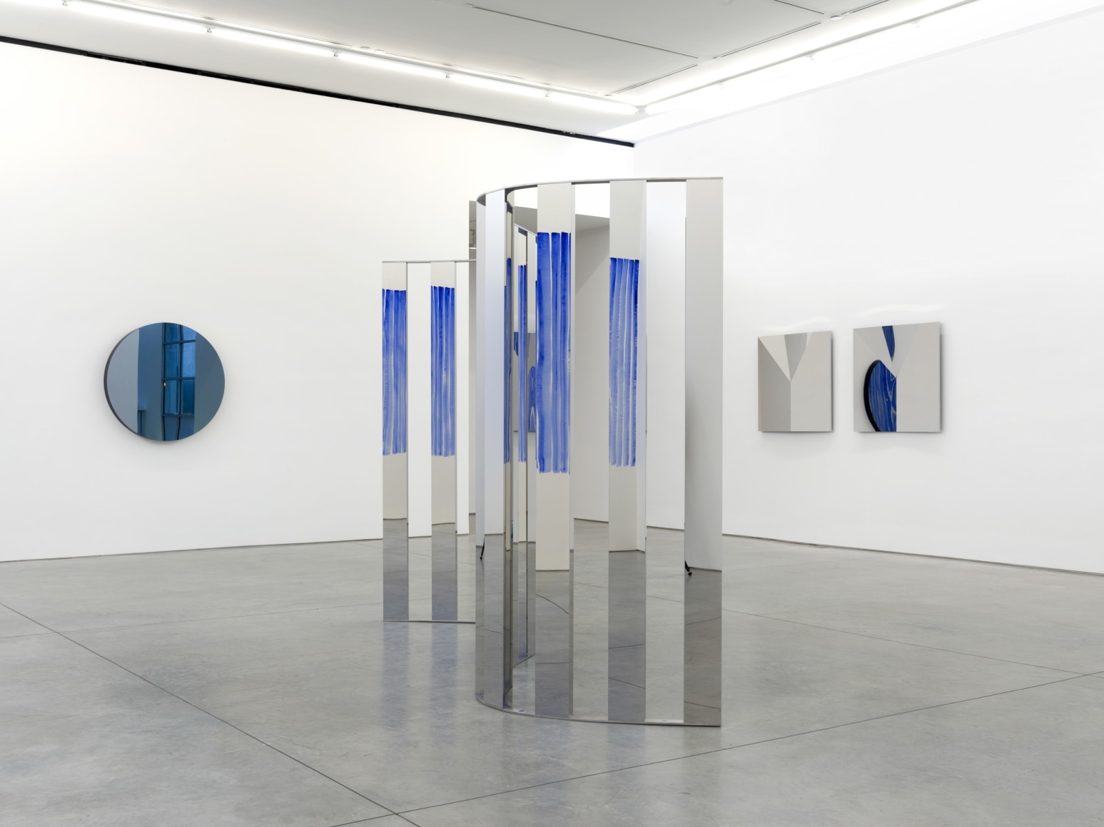 Jeppe Hein, Installation view: All We Need Is Inside, 303 Gallery, New York, 2015