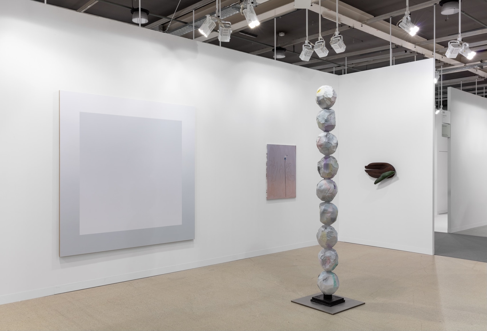 Installation view, Art Basel, 2024. 303 Gallery, Booth K21. Photo: Sebastiano Pellion di Persano