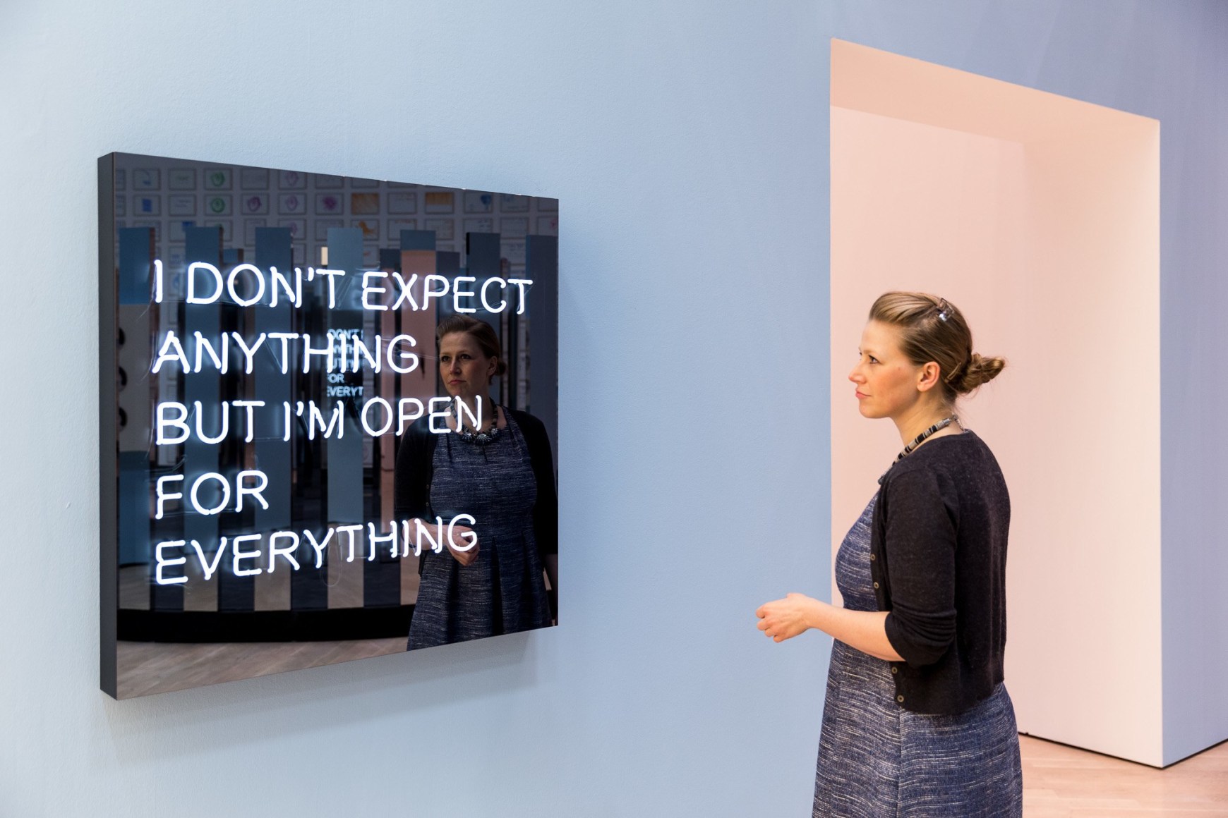 Jeppe Hein, This Way, Kunstmuseum Wolfsburg, 2015