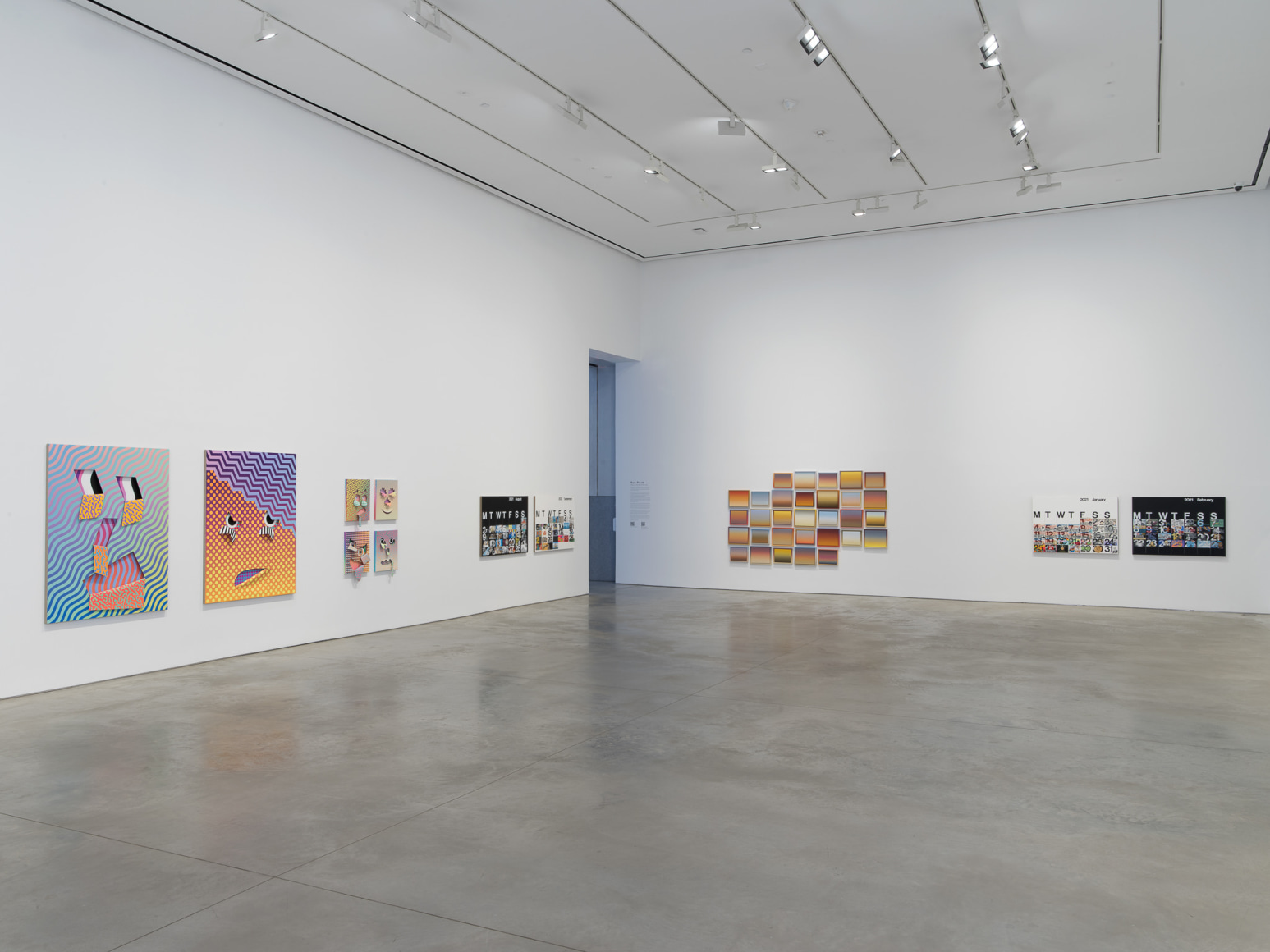 Installation view:&nbsp;Rob Pruitt, These Are The Days Of Our Lives,&nbsp;303 Gallery, New York, 2021