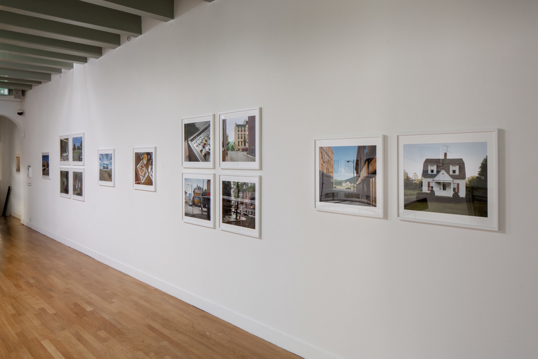 Installation view: Stephen Shore: Retrospective, Huis Marseille, 2016