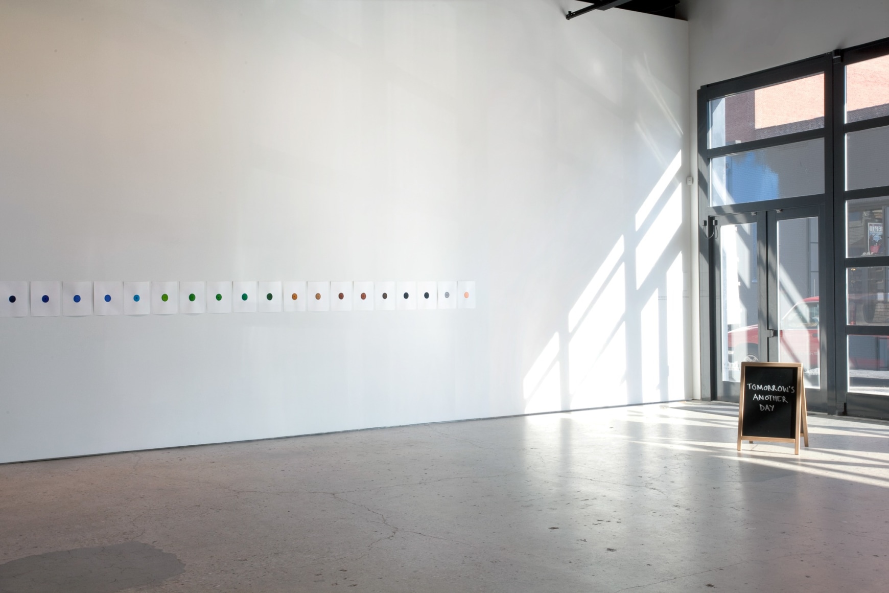 Ceal Floyer, Installation view: 303 Gallery, New York, 2009