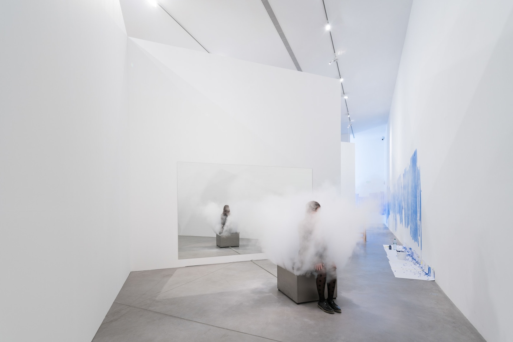 Installation view: Jeppe Hein, Your Way, Château La Coste, Le Puy-Sainte-Réparade, 2017