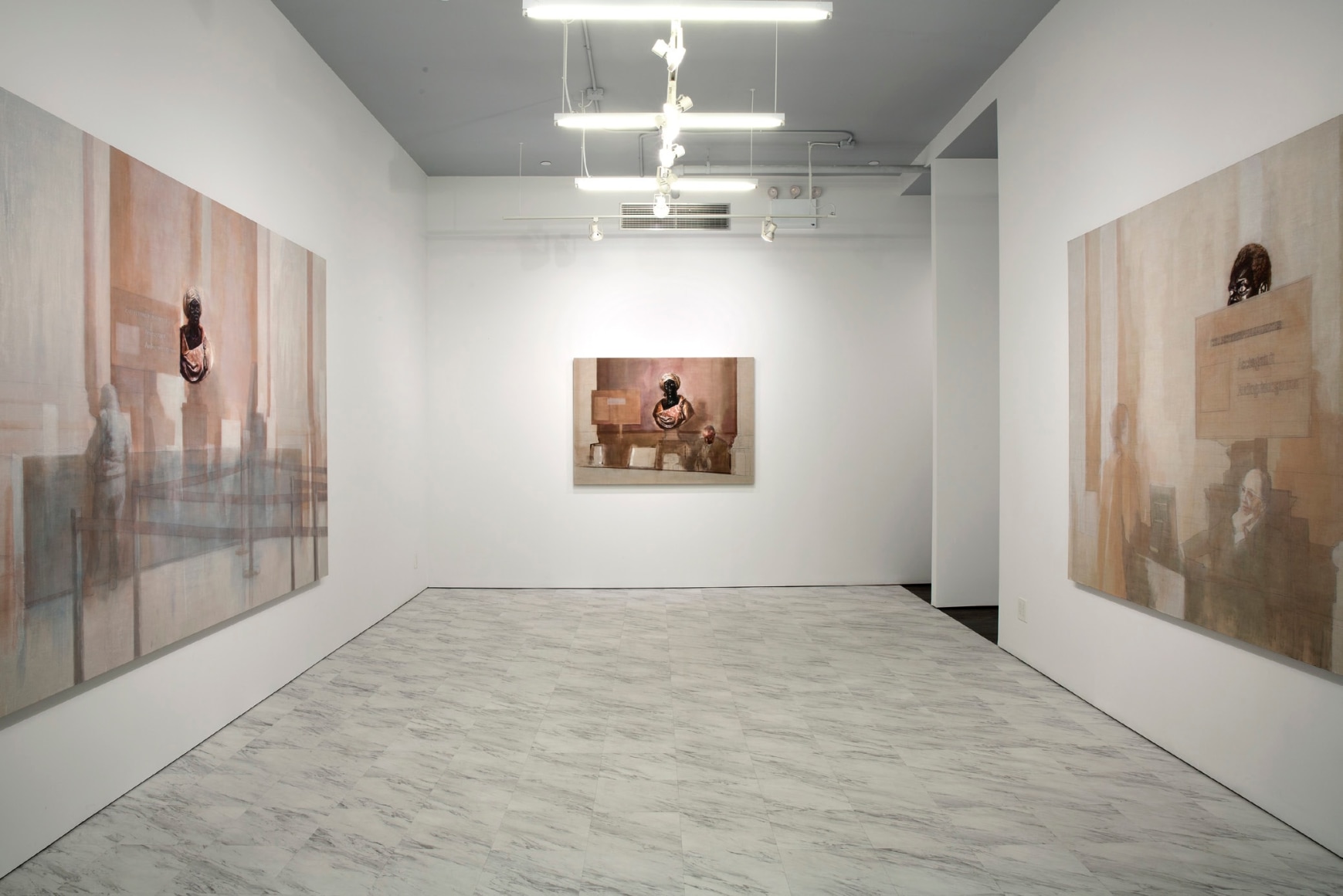 Esteban Jefferson, Installation view, Petit Palais, White Columns, New York, 2019