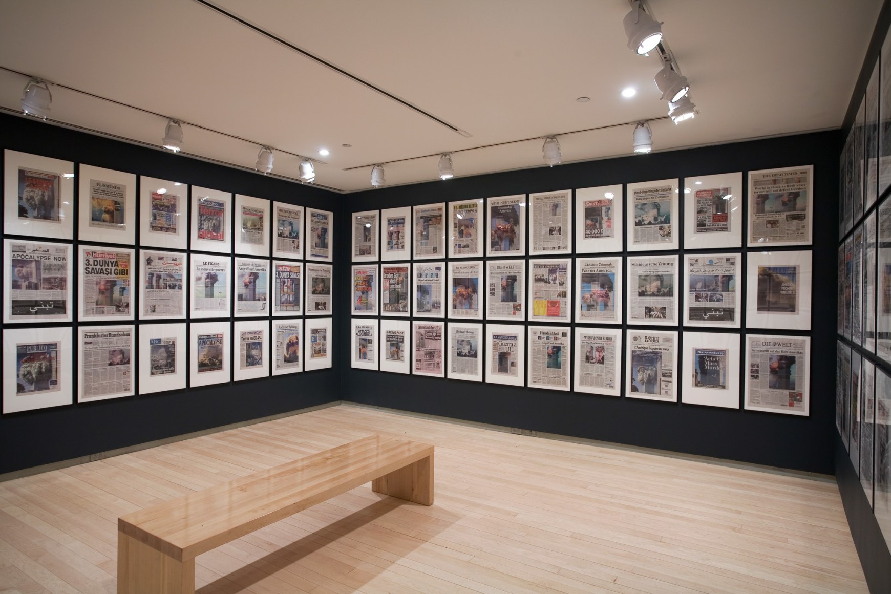Hans-Peter Feldmann, 9/12 Front Page, ICP, 2008