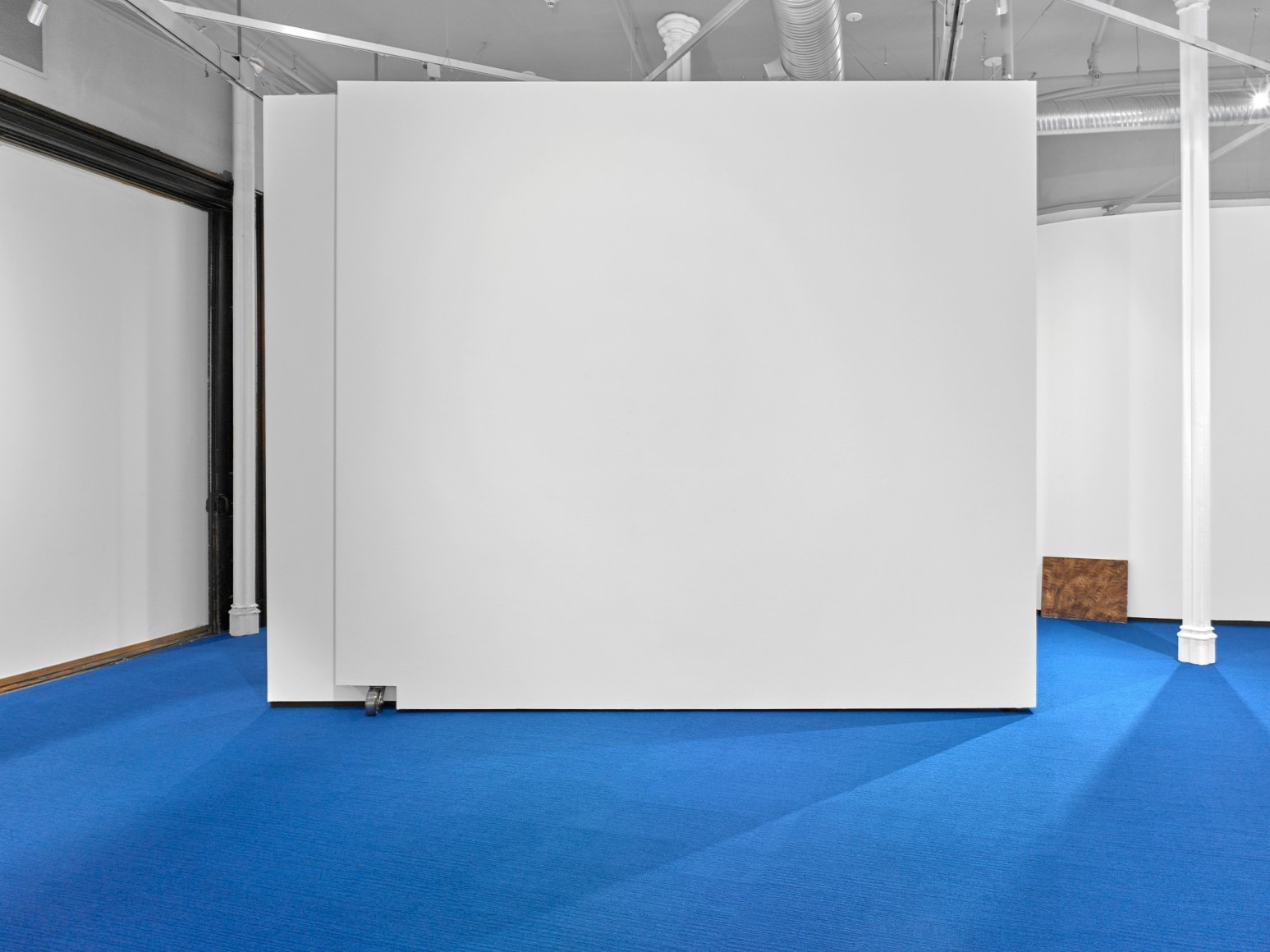 Jacob Kassay, Installation view: Footage, Hallwalls Contemporary Art Center, Buffalo, 2019