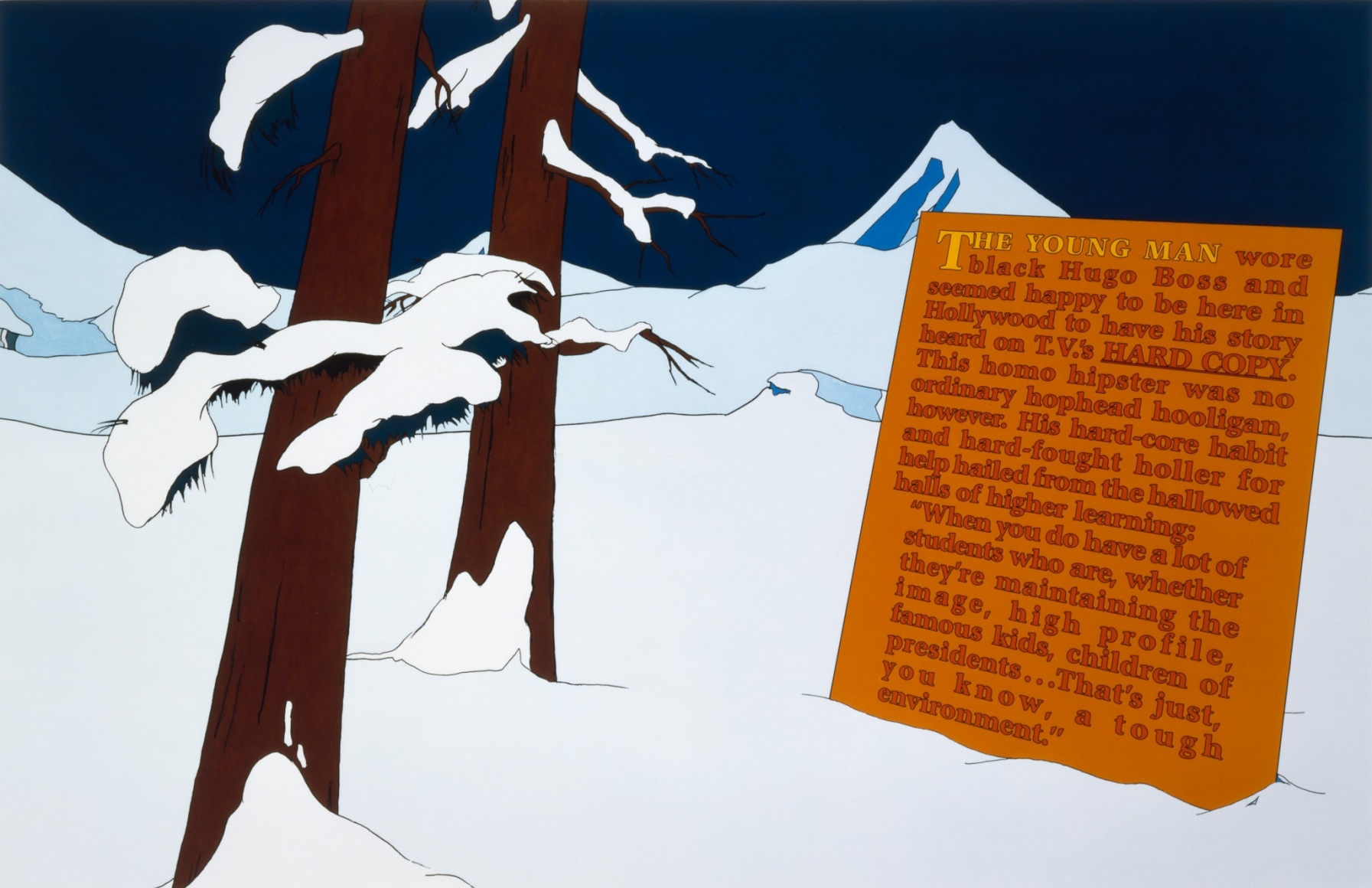 Larry Johnson, Untitled (H), 1990