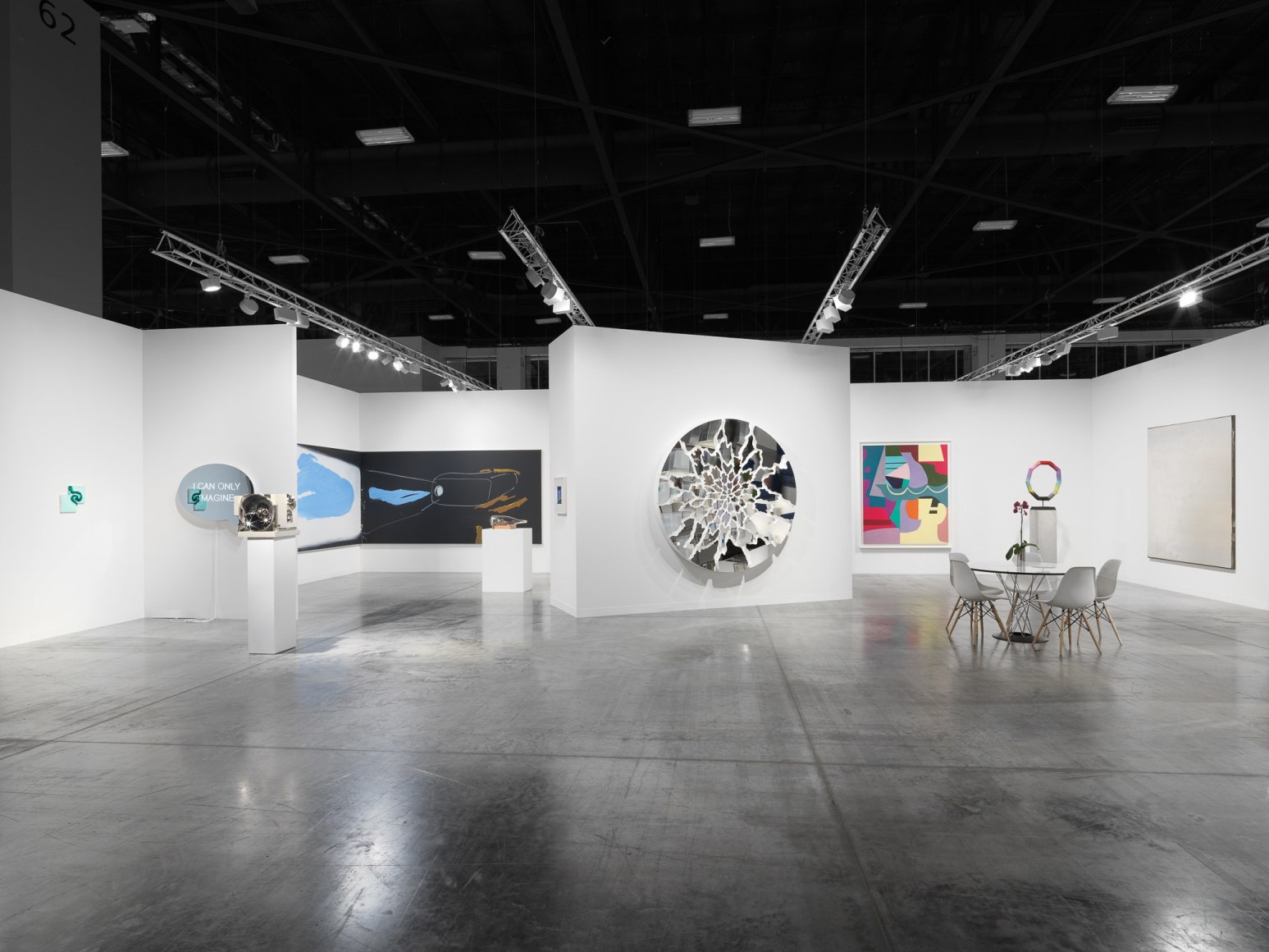 Installation view: Art Basel Miami Beach, 2022, Miami Beach Convention Center, 303 Gallery, Booth G21. Photo: Dan Bradica