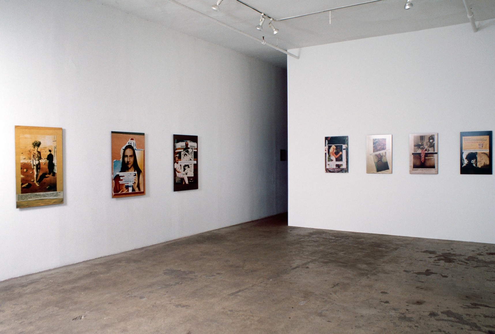 Installation view: Elke Krystufek, 303 Gallery, New York, April 15 &ndash; May 13, 1995