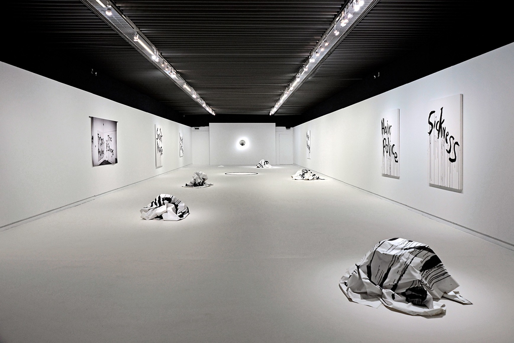 Kim Gordon - Design Office: Noise Name Paintings and Sculptures of Rock Bands That Are Broken Up, Benaki Museum, Athens, 2015