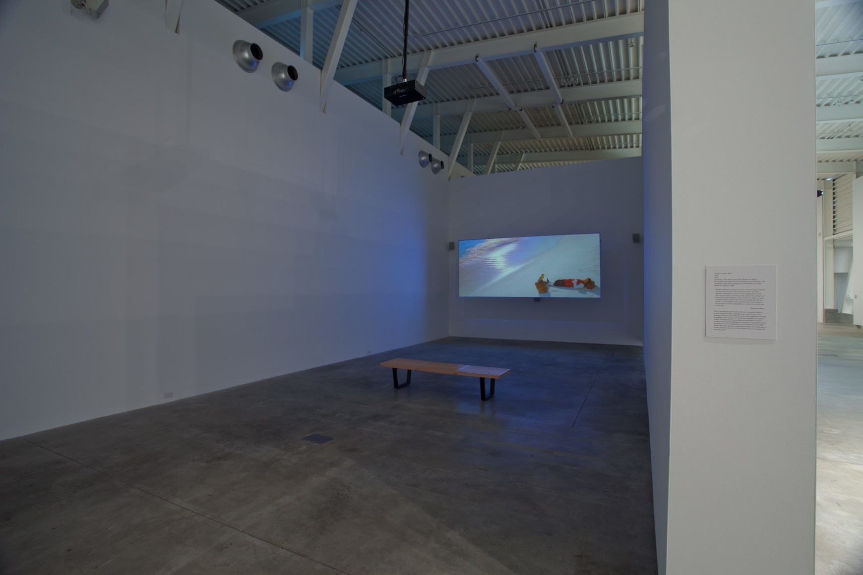 Rodney Graham, Torqued Chandelier Release and Other Works, Installation view: Morris and Helen Belkin Art Gallery, Vancouver, 2014