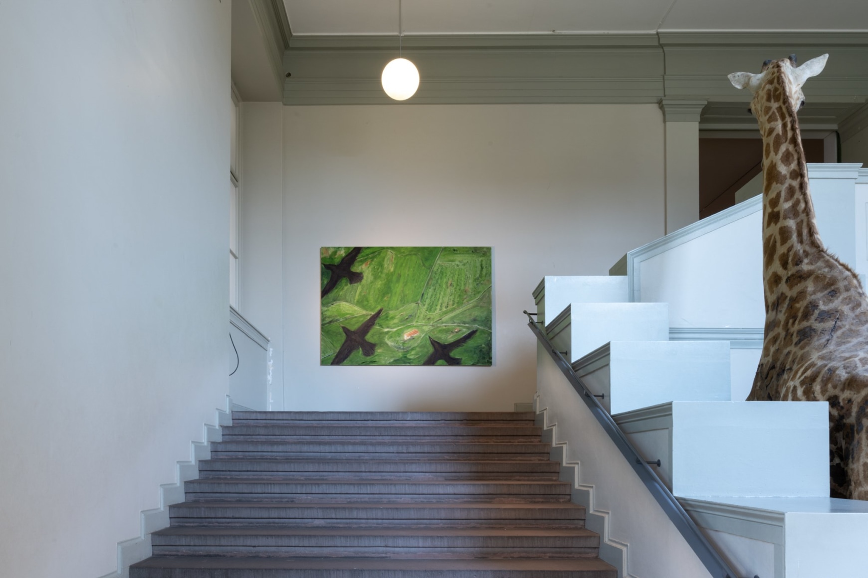 Installation view: Tanya Merrill, Parcours, Natural History Museum Basel, 2023. Photo: Finn Curry